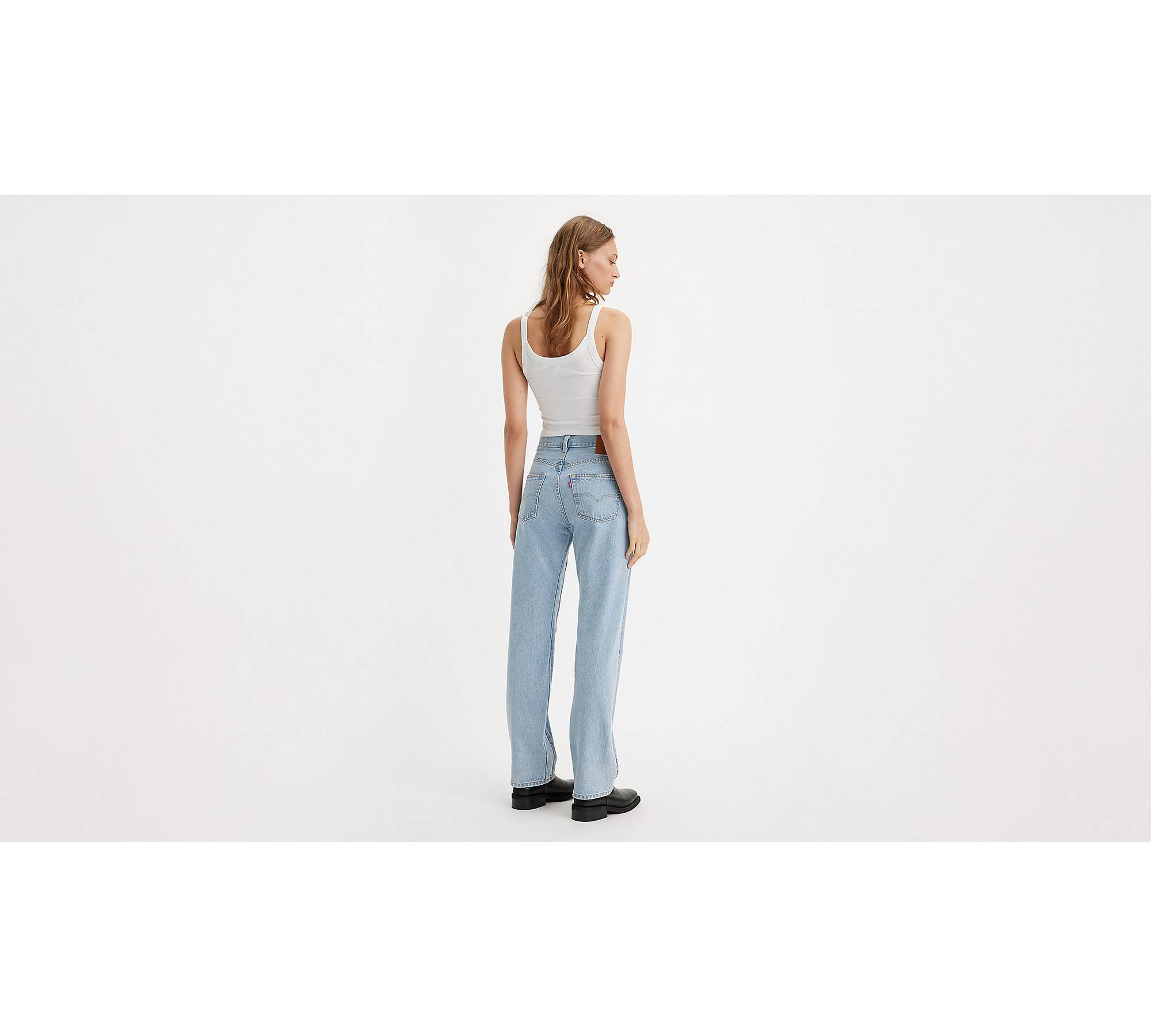Buy 90s Vintage High Rise Bootcut Jeans for CAD 108.00