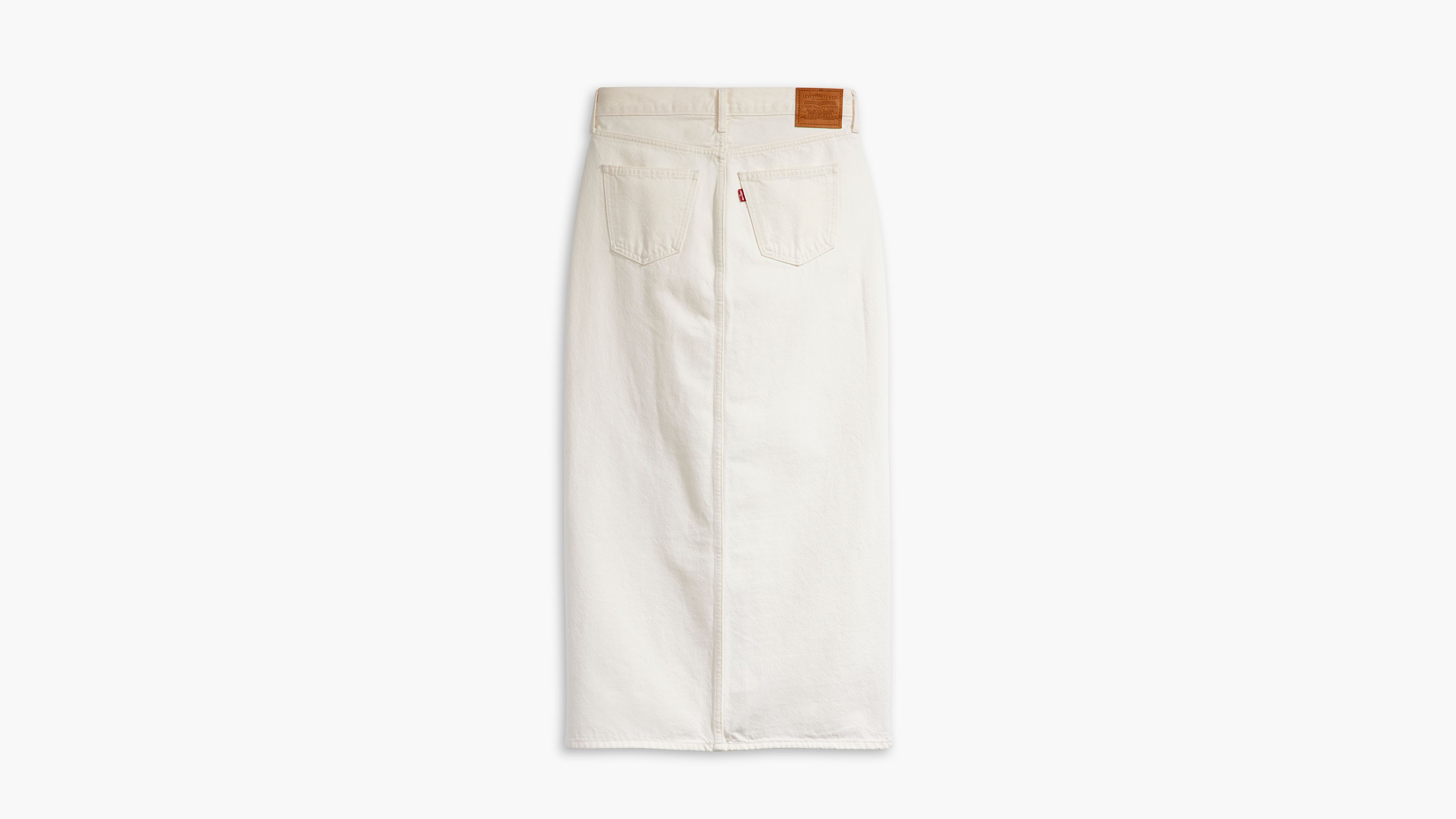 Levi white straight leg hot sale jeans