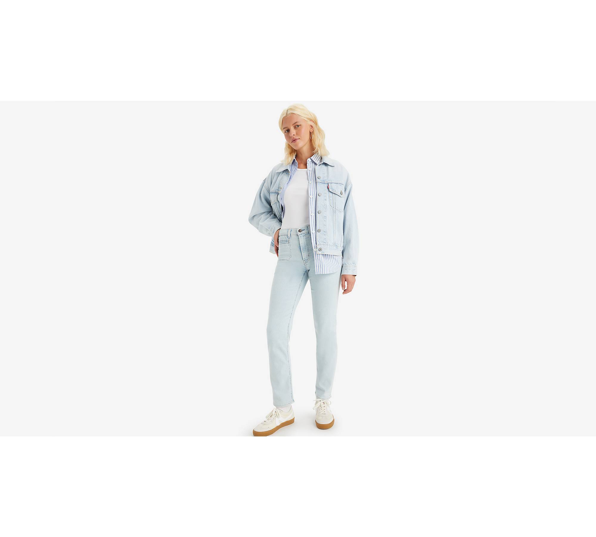 724™ High Rise Tailored-jeans 1
