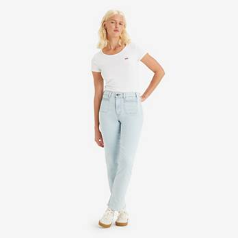 724™ Tailored jeans met hoge taille 2