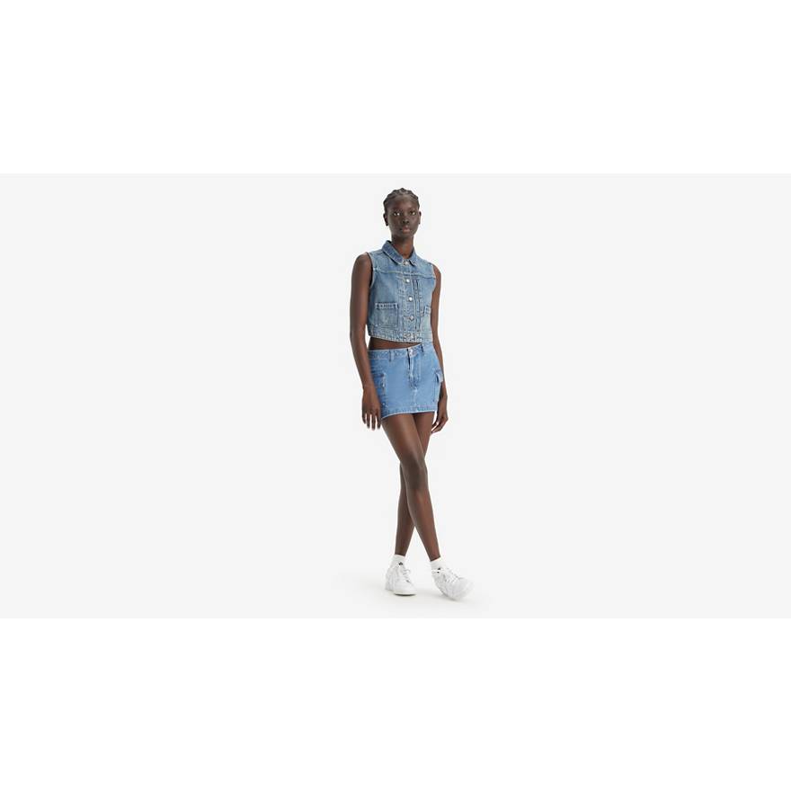 94 Cargo Mini Skirt - Blue | Levi's® GB