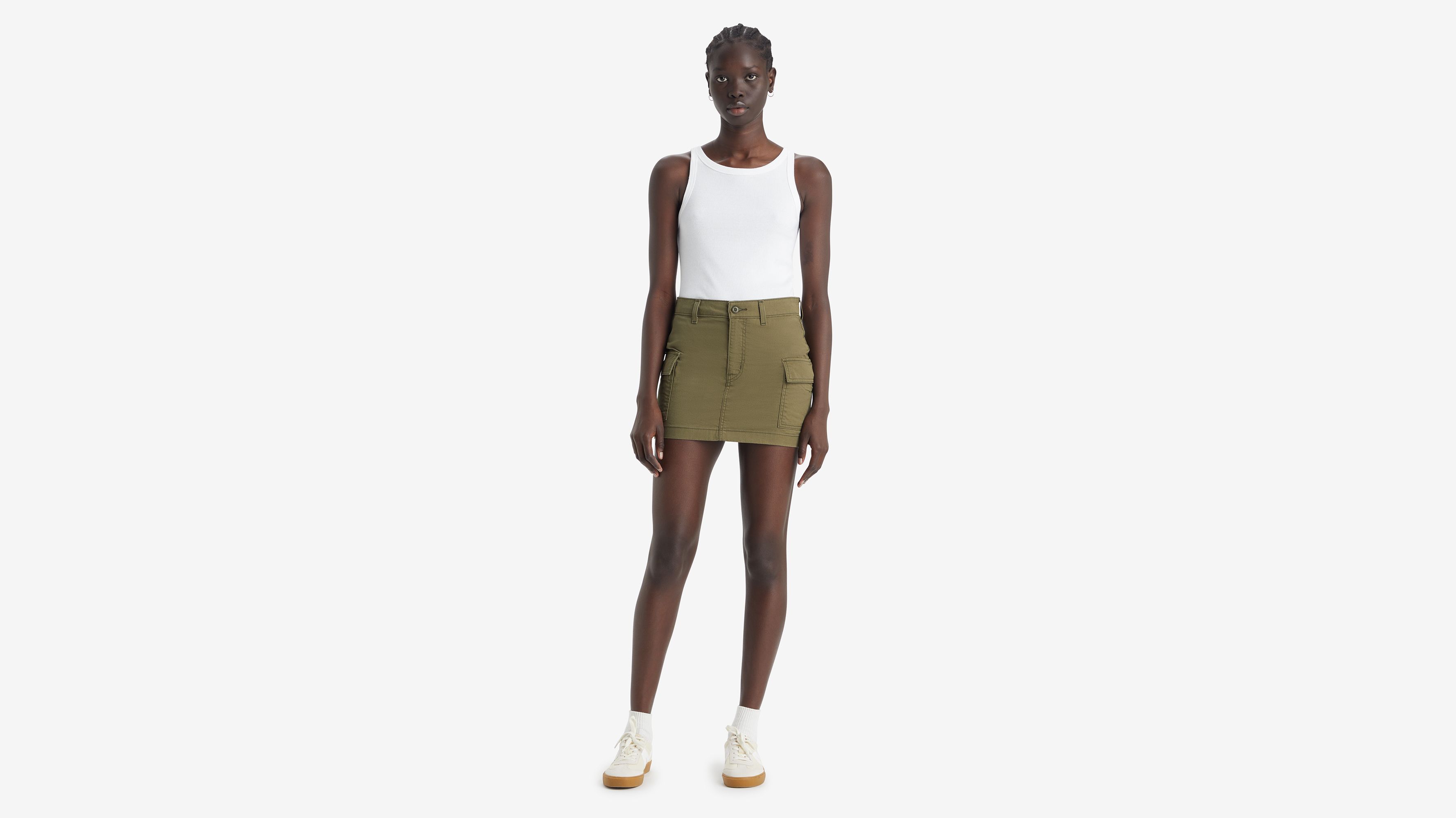 '94 Cargo Twill Mini Skirt