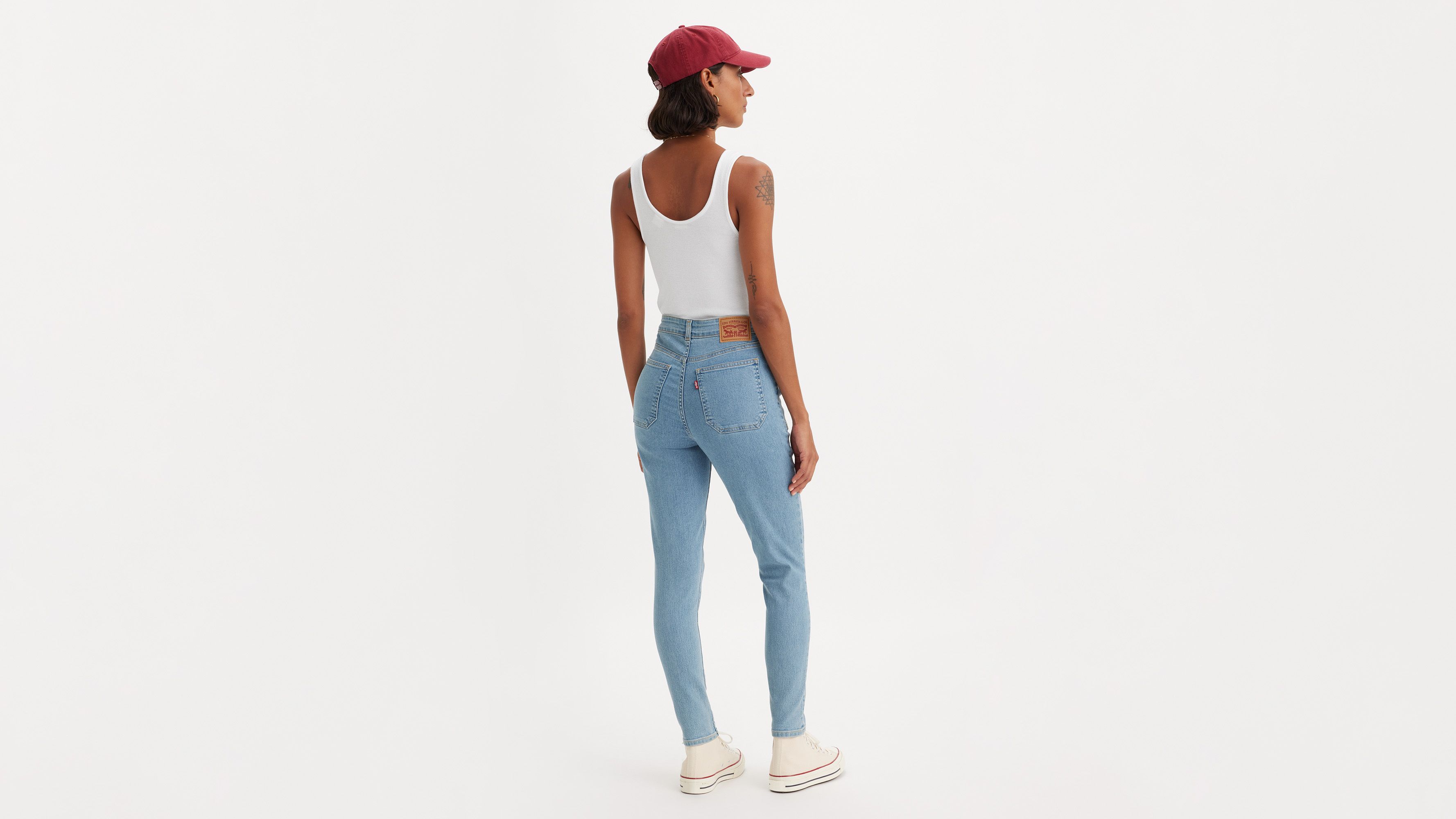 Shop Levi's 721 High Rise Skinny Utility Women's Jeans 32x30 In Light Of My Life