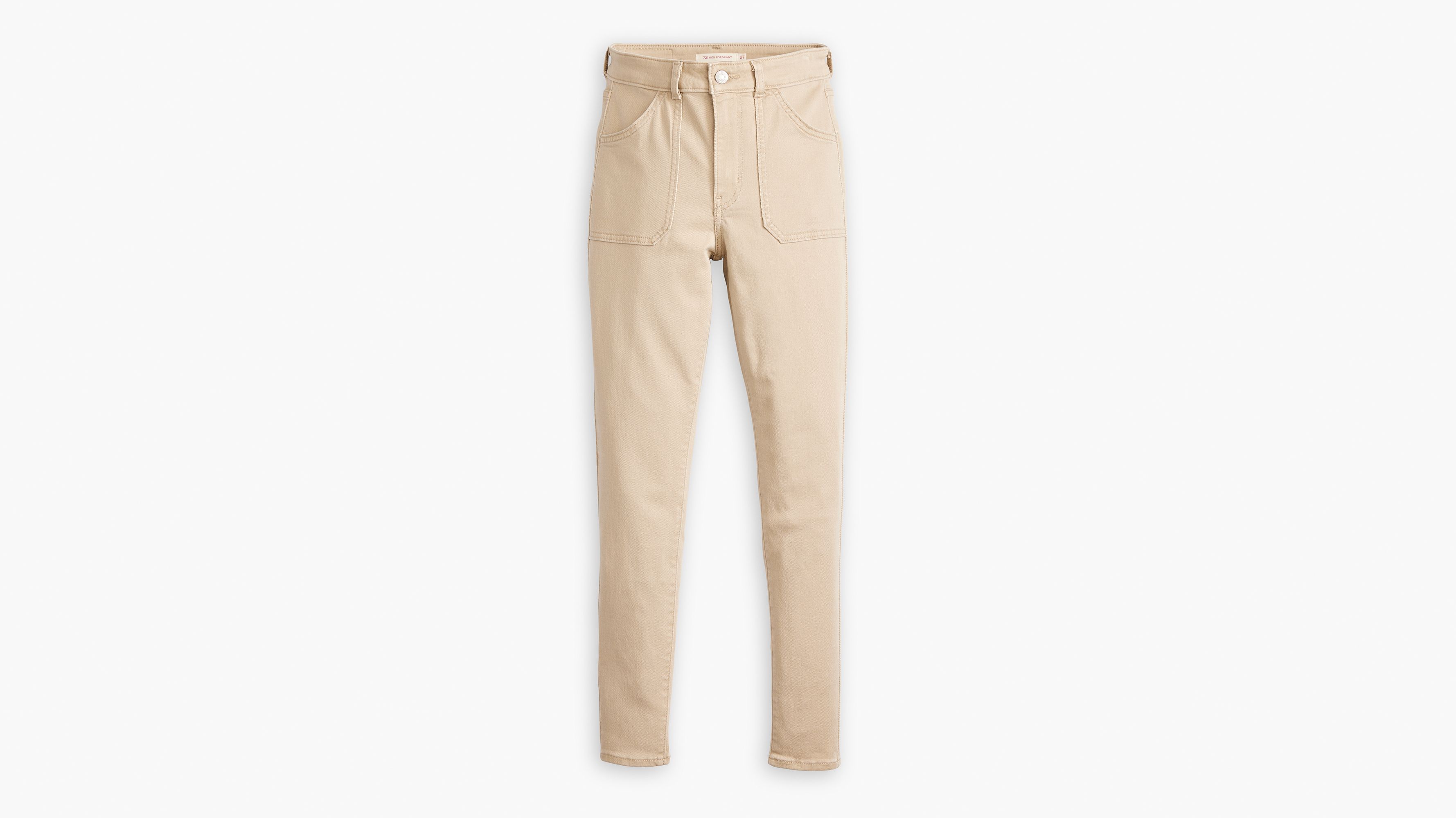 Levi's 721 High Rise Skinny Utility Women's Jeans 27x30 In Safari