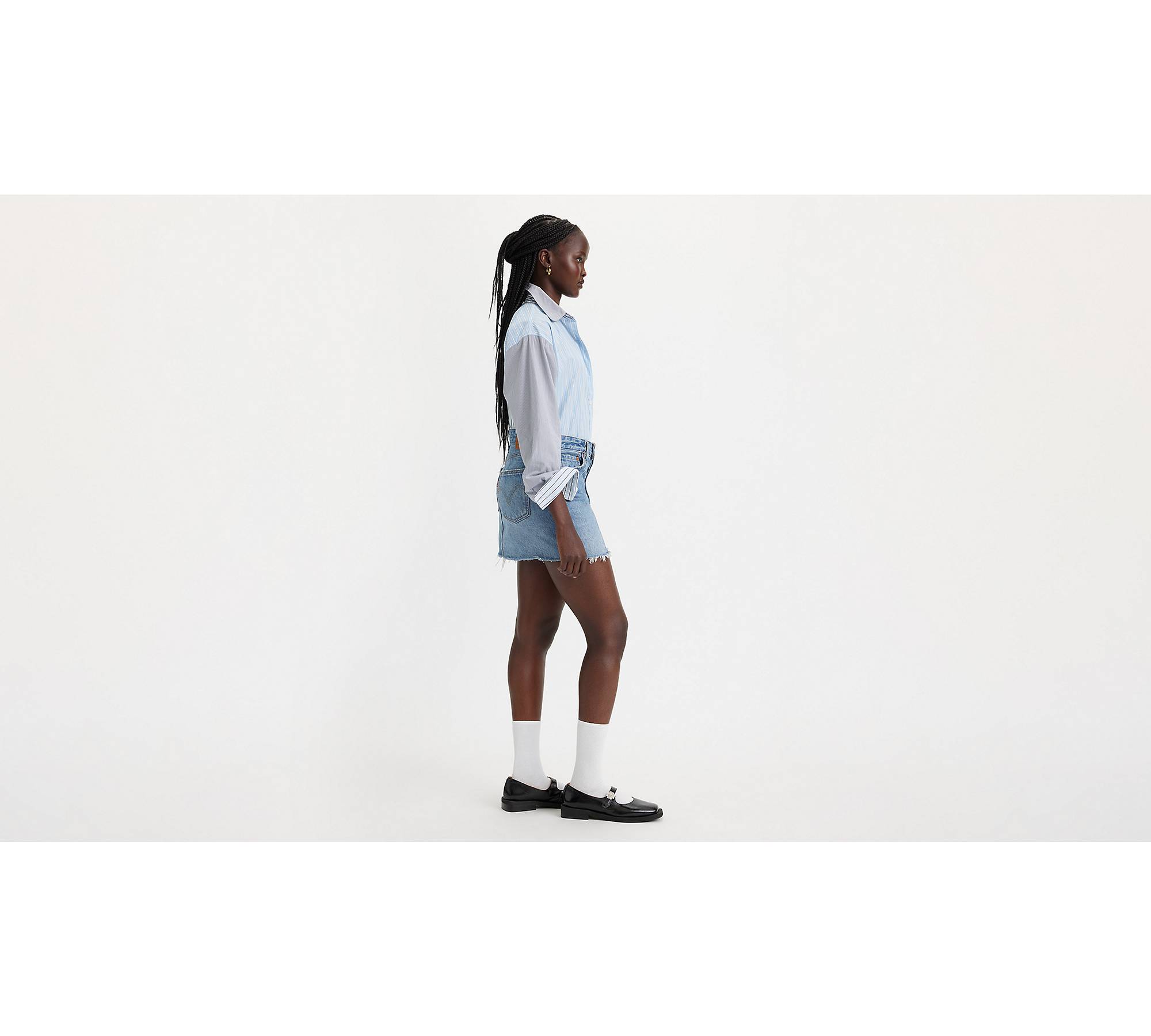 Recrafted Icon Skirt - Blue | Levi's® LU