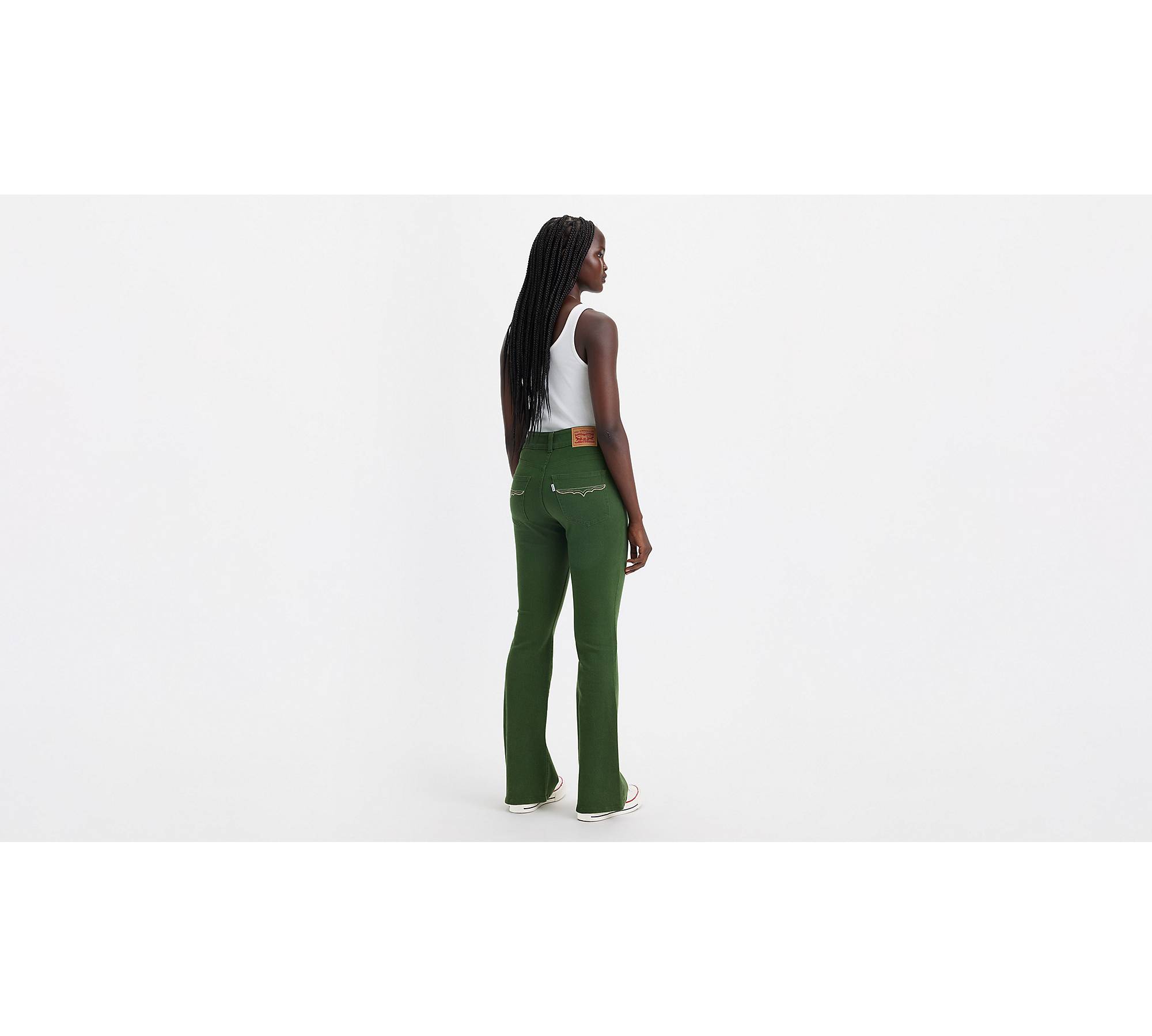 726 Western Flare Women's Jeans - Green | Levi's® US