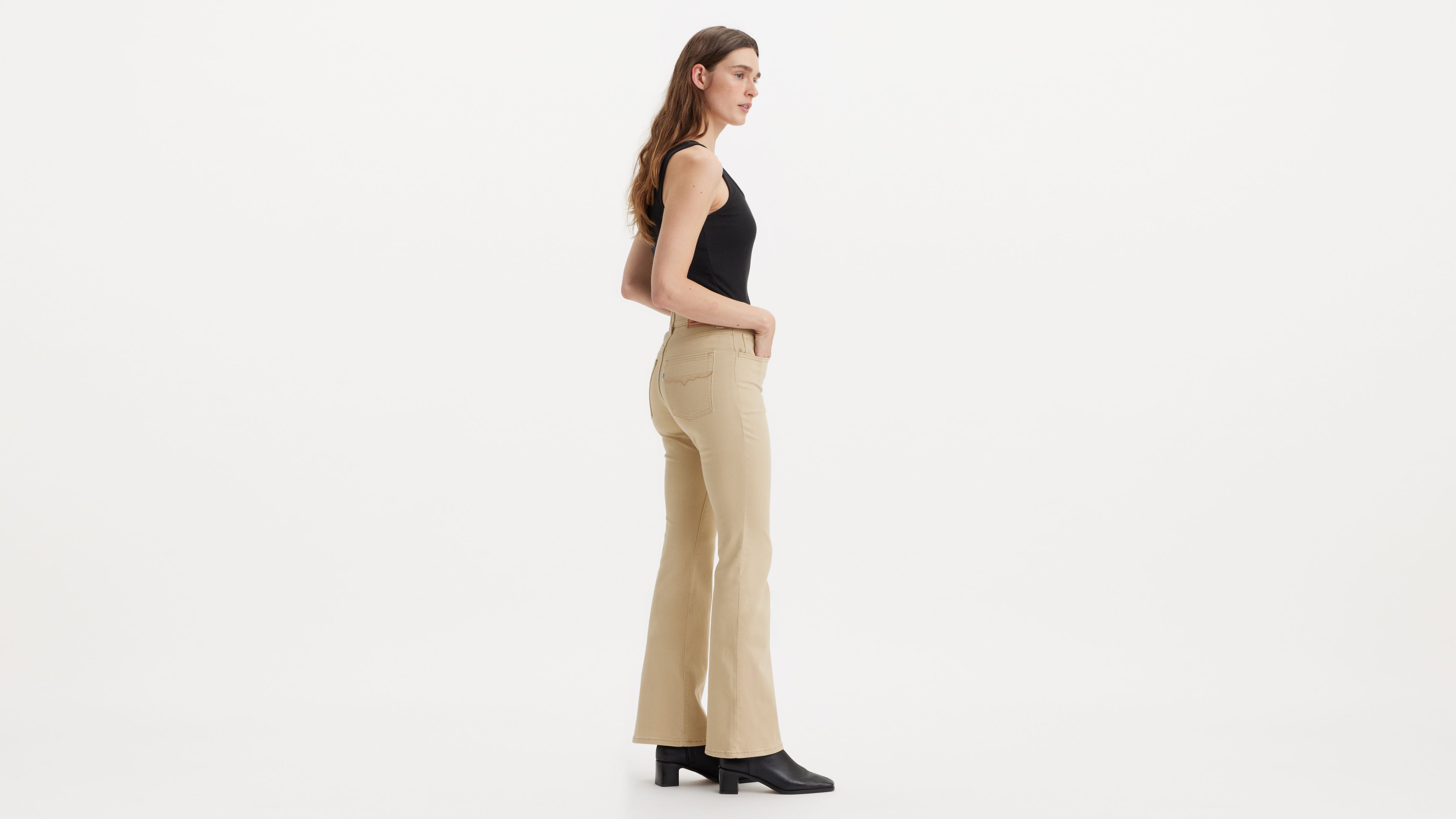 726 High Rise Flare Western Women's Jeans 2