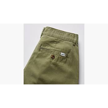 Pleated Wide Leg Women's Trouser Pants - Green