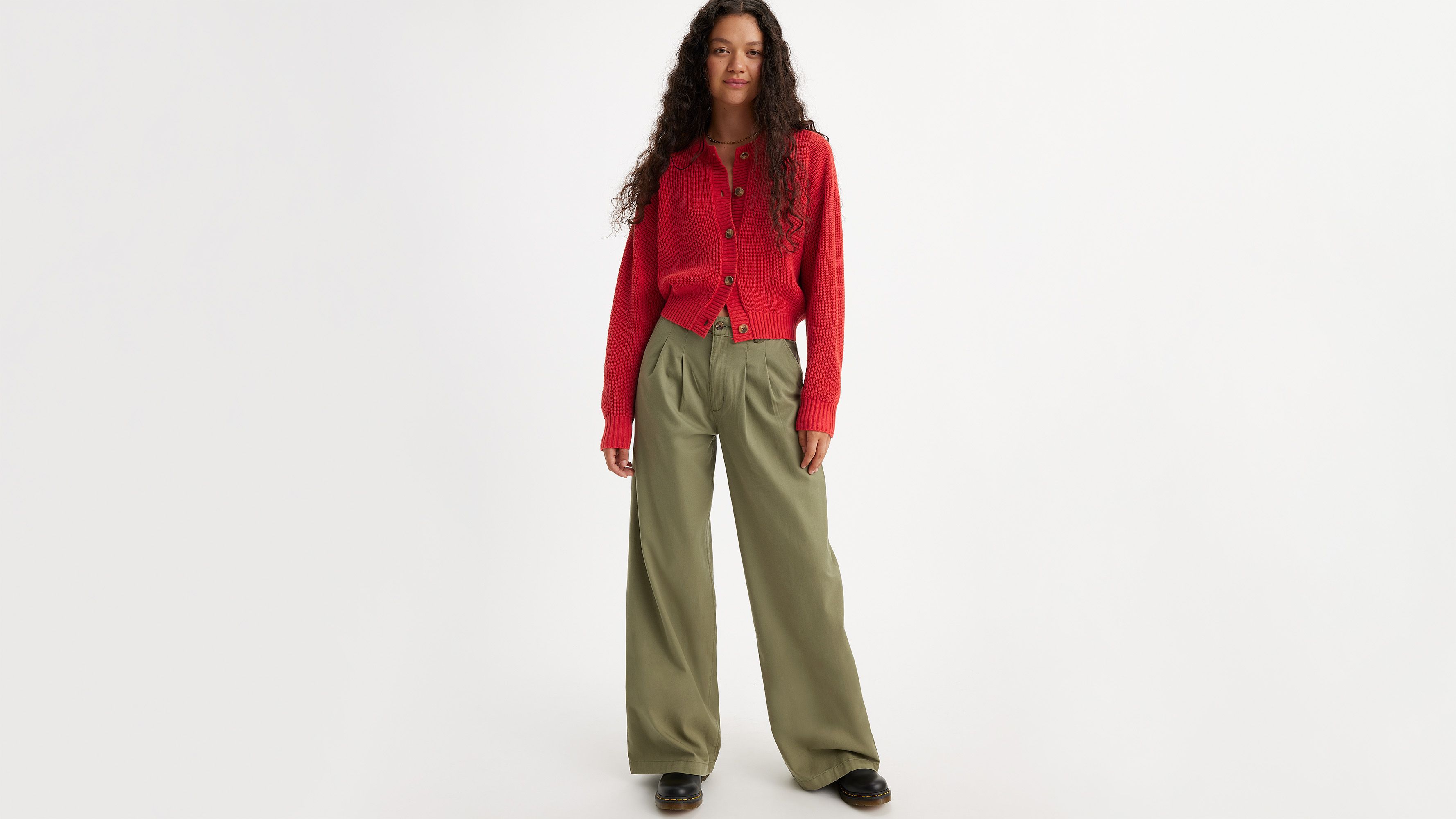 Women's Wide Leg Trousers