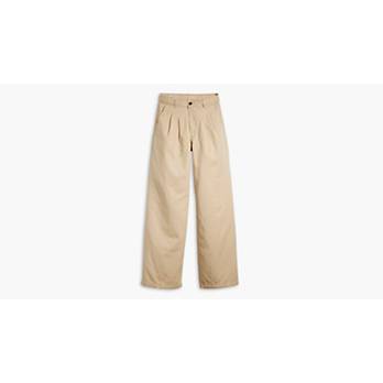 Pleated Wide Leg Trousers 6