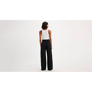 Pleated Wide Leg Trousers 3