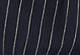 Lois Stripe - Blauw - Geplooide broek met wijde pijpen
