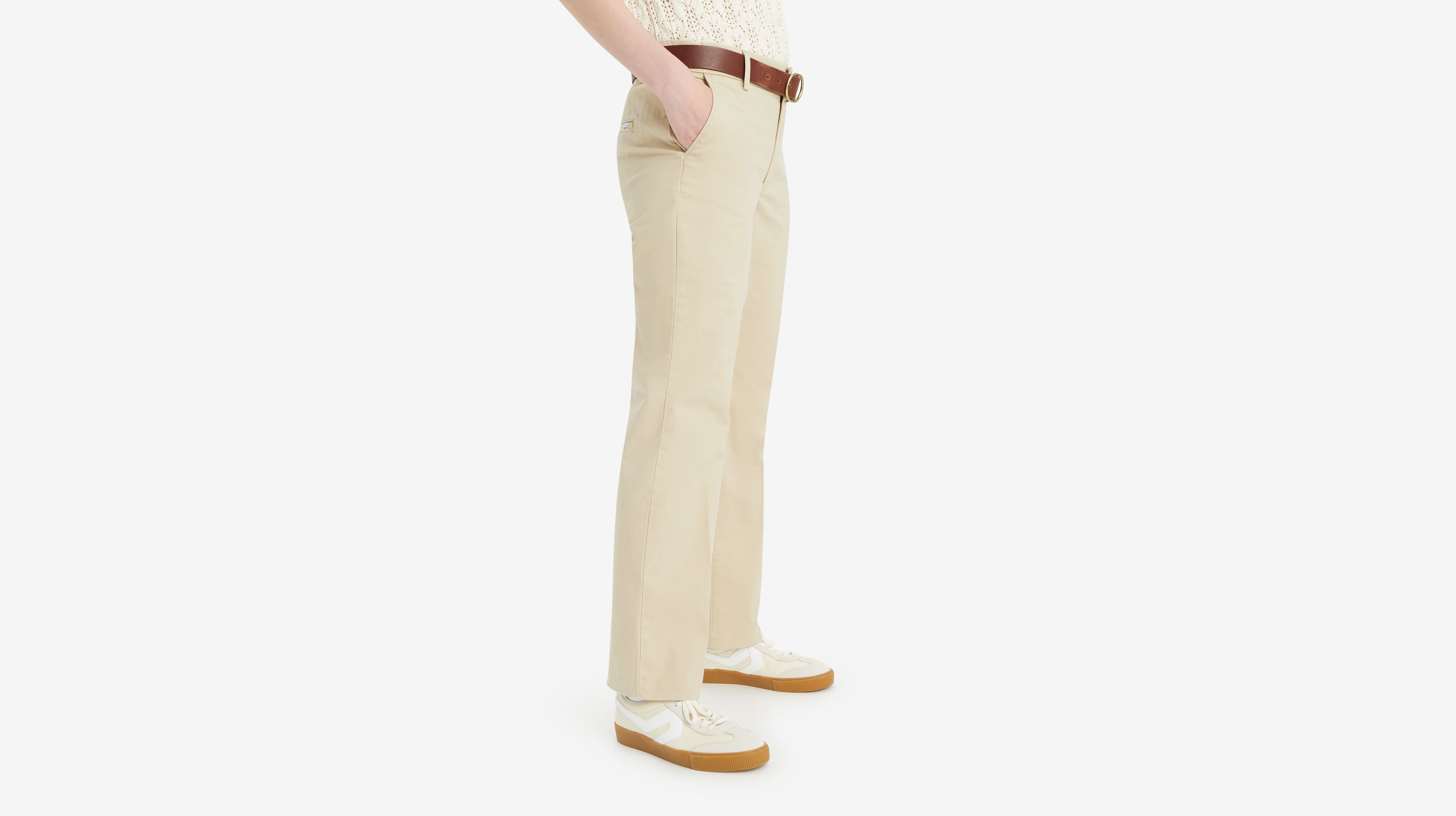 Shop Levi's Middy Bootcut Women's Trouser Pants 27x27