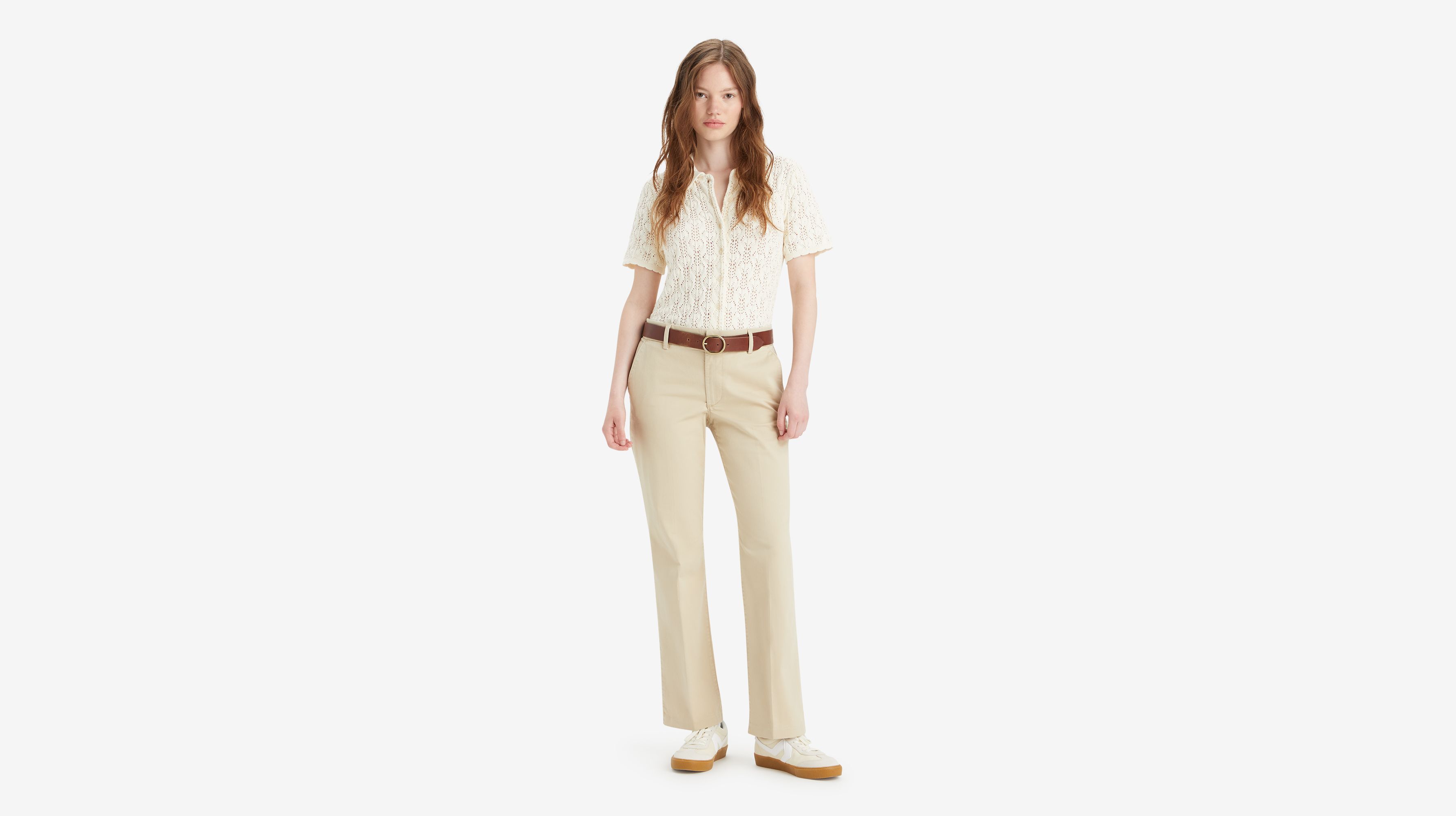 Shop Levi's Middy Bootcut Women's Trouser Pants 27x27