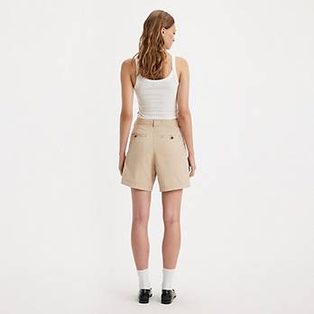 Pleated Trouser Shorts 3