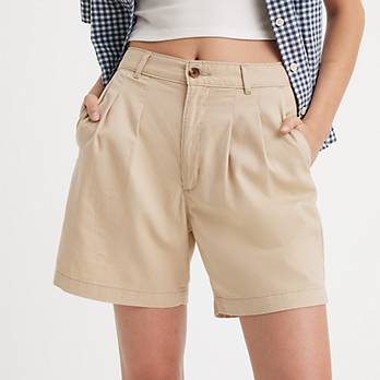 Pleated Women's Trouser Shorts 2