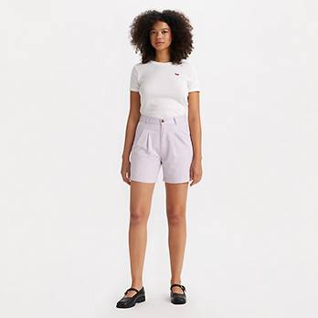 Pleated Trouser Shorts 5