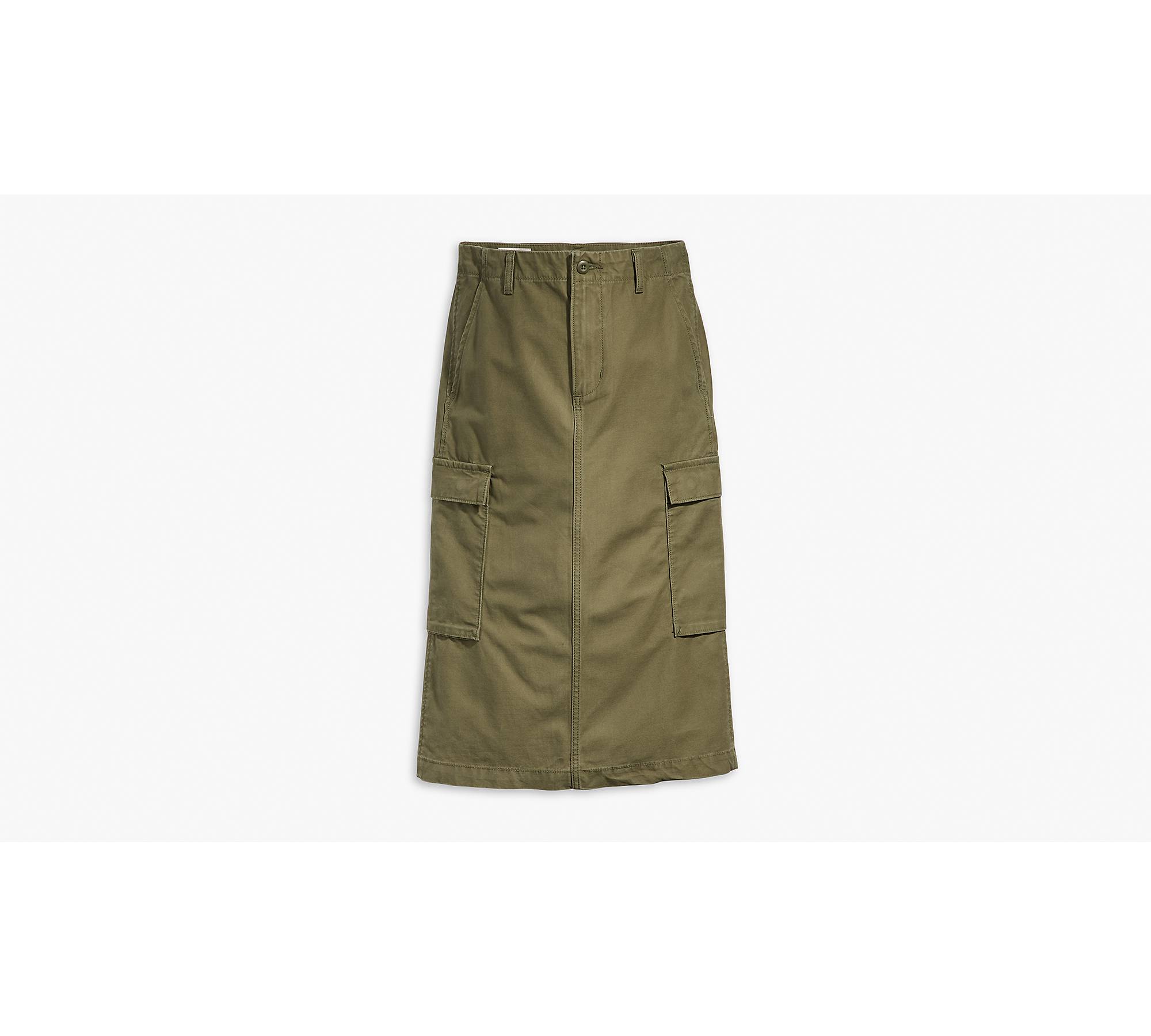 Cargo Midi Skirt - Green | Levi's® US
