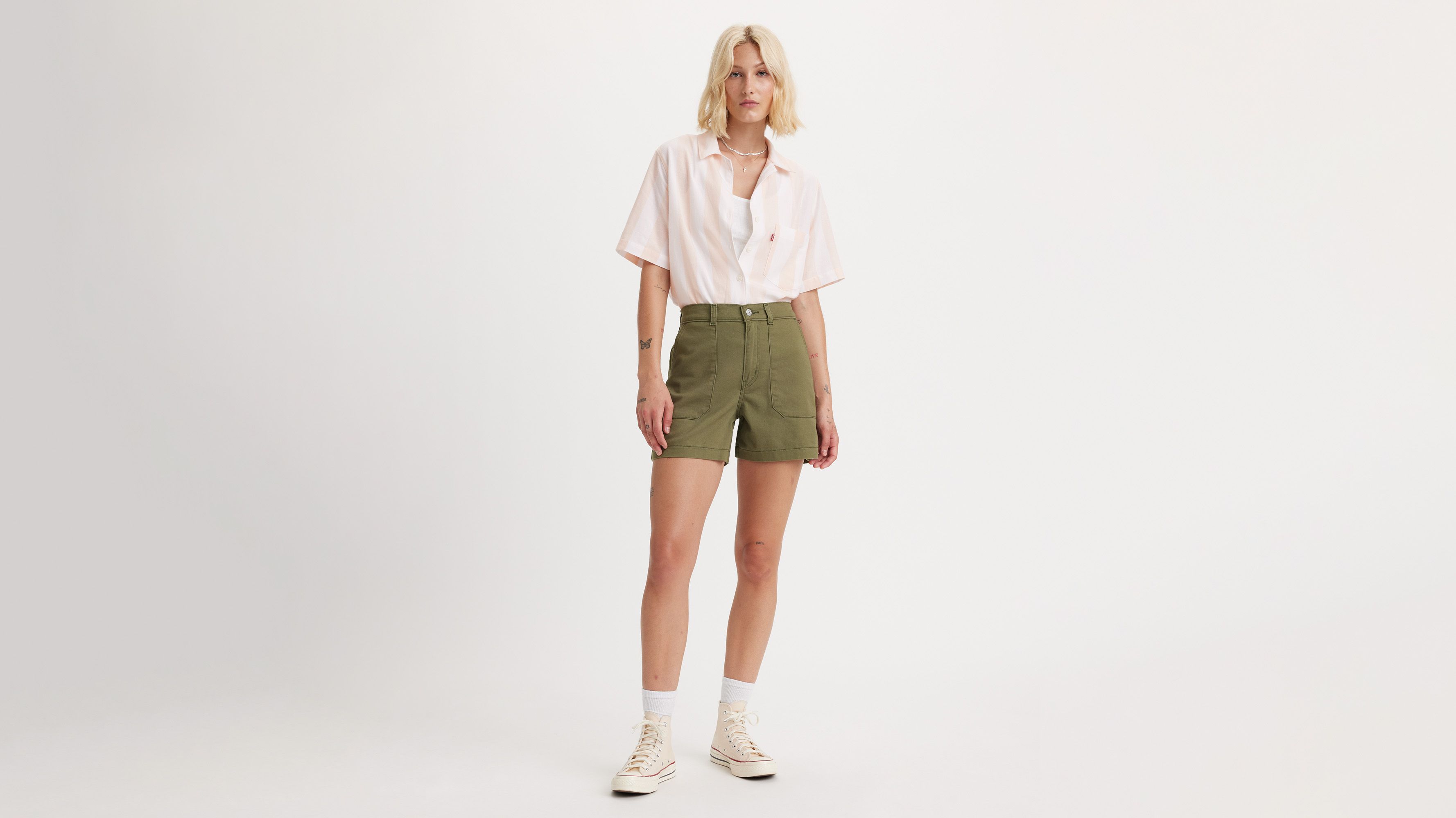 LEVI'S UTILITY WOMEN'S SHORTS 32 