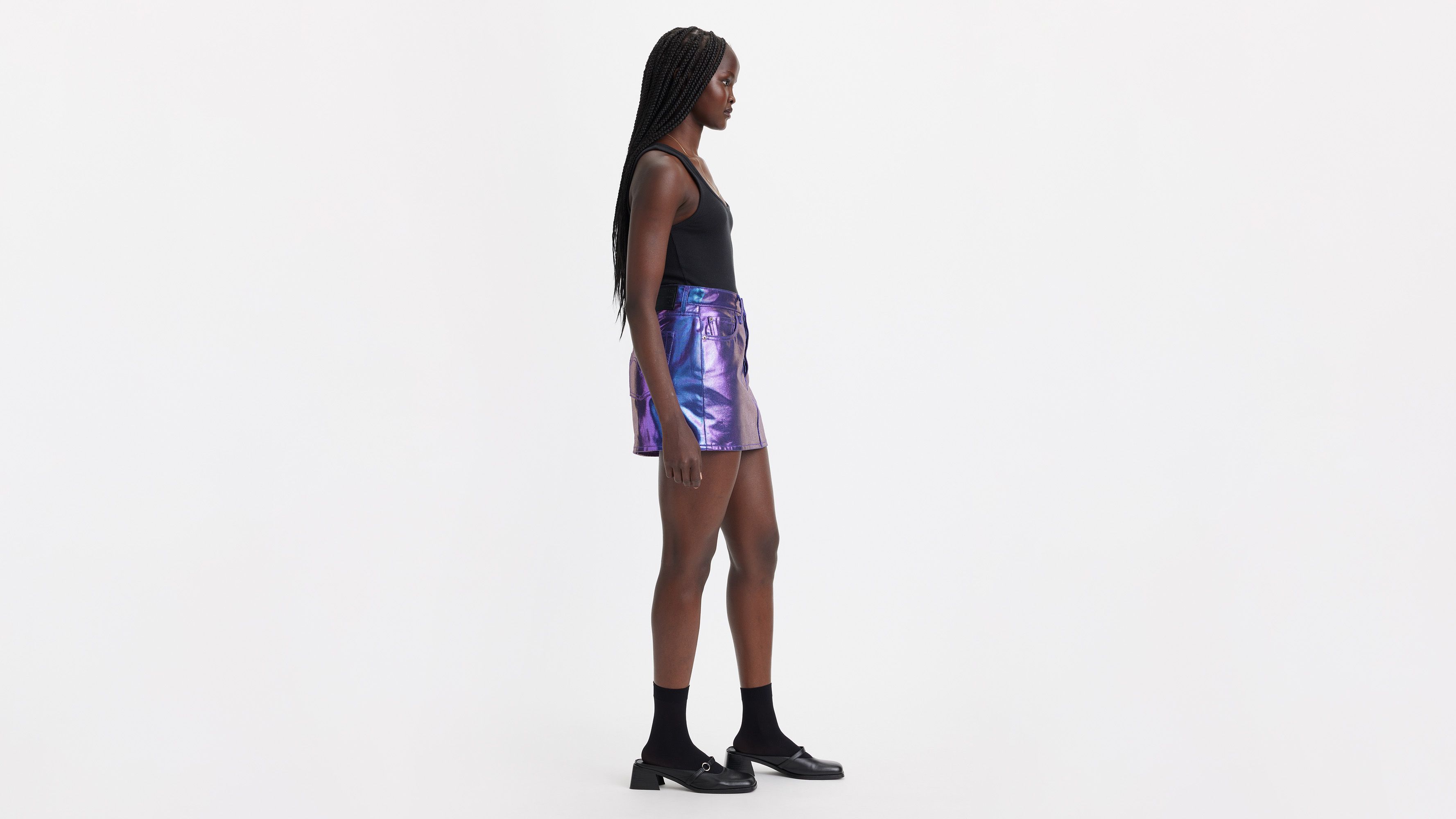 Candy Coated Pearlescent Icon Skirt 4