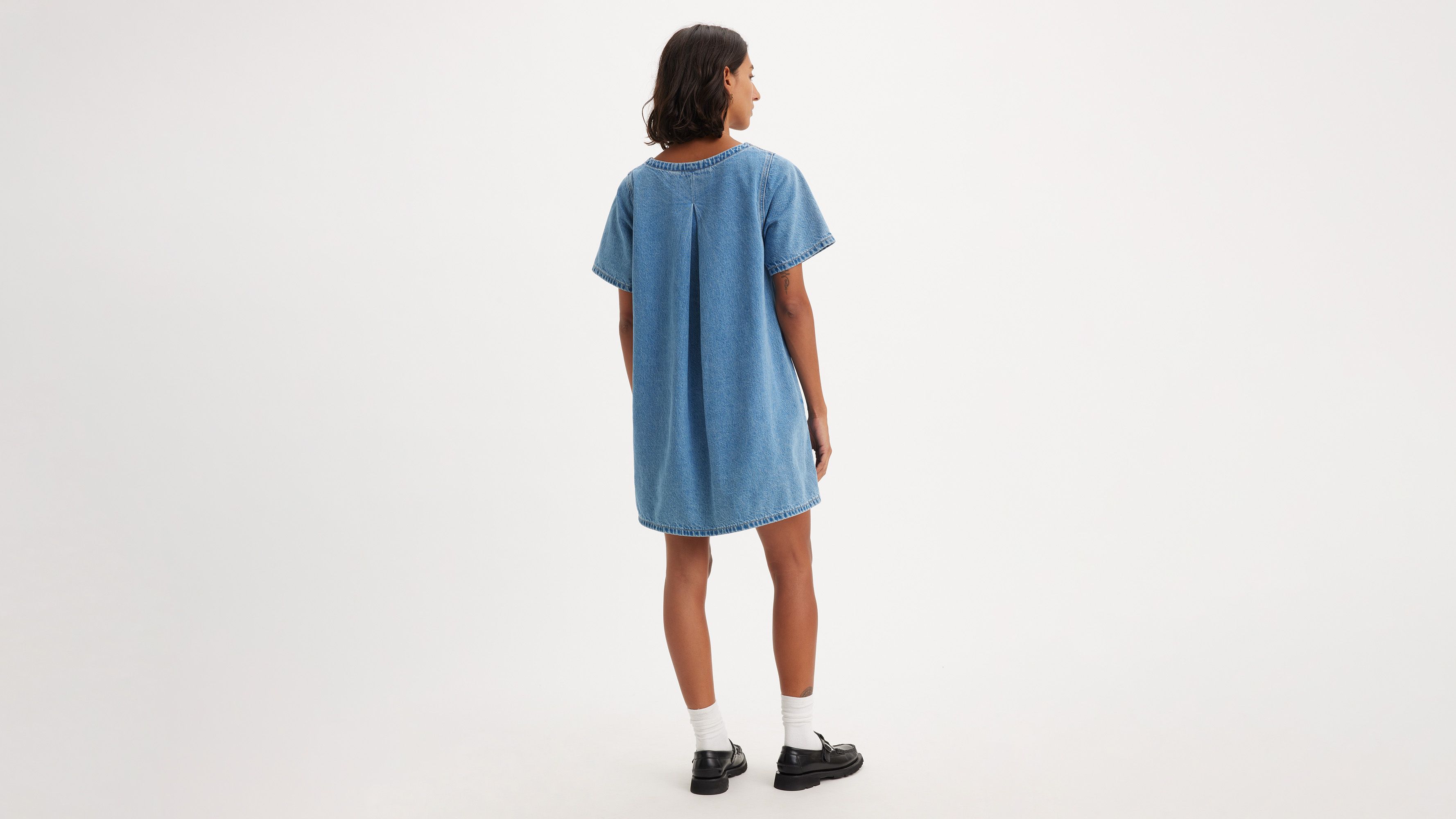 【リーバイスアウトレット】リーバイス / Levi's WLTHRD WILDFLOWER DRESS WILD BLOOMER Levi's® Wellthread® Wildflower Dress - Blue | Levi's® LU