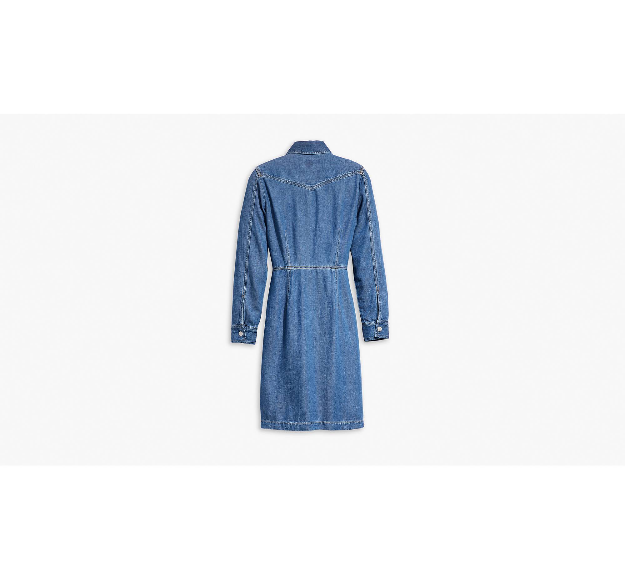 Otto Western Dress - Blue | Levi's® AD