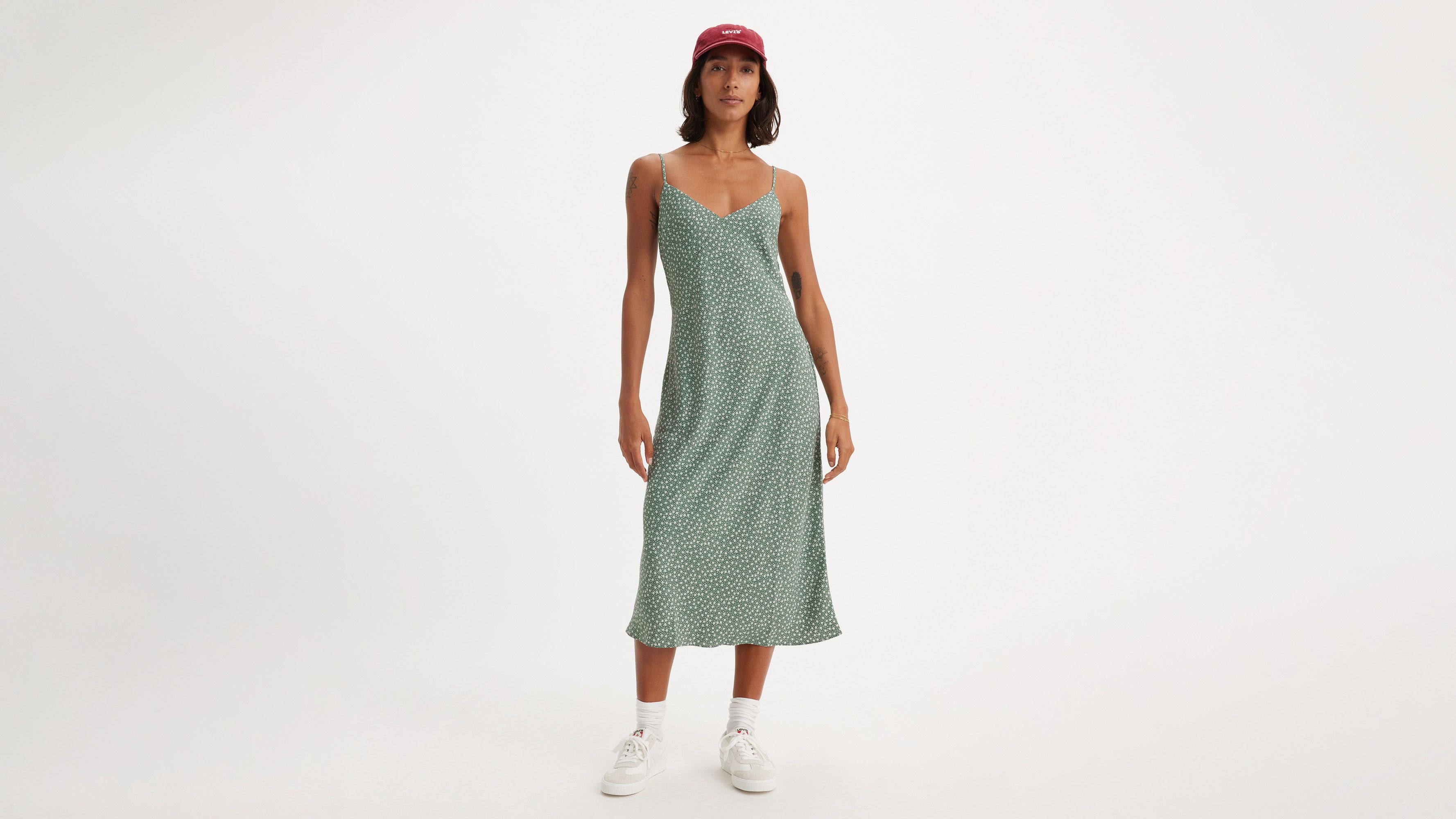 【中古】herlipto Siena Pleated Docking Dress 中古】herlipto Siena Pleated Docking Dress