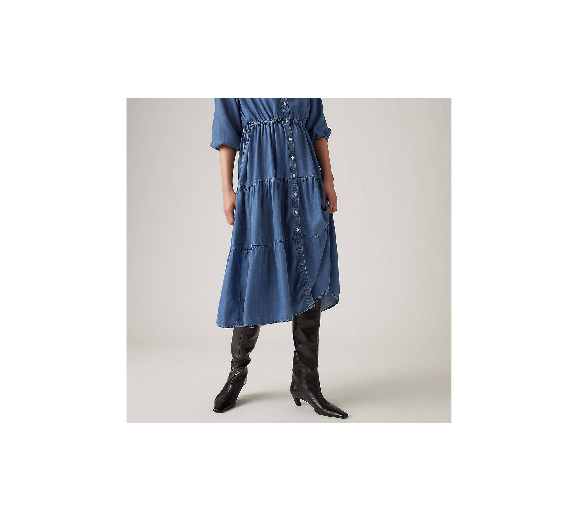 Cecile Midi Dress - Medium Wash | Levi's® US