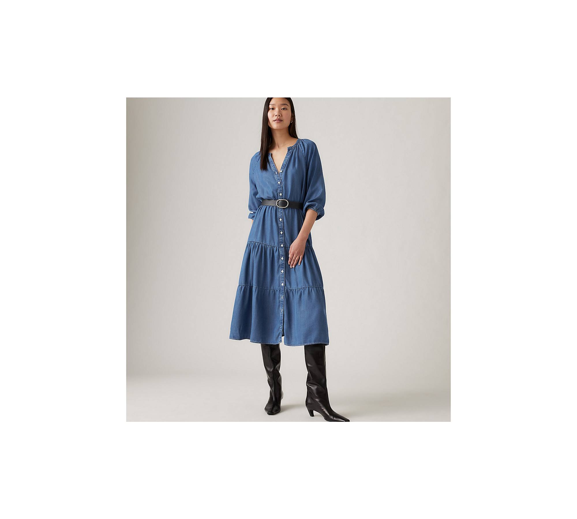 Cecile Midi Dress - Medium Wash | Levi's® US