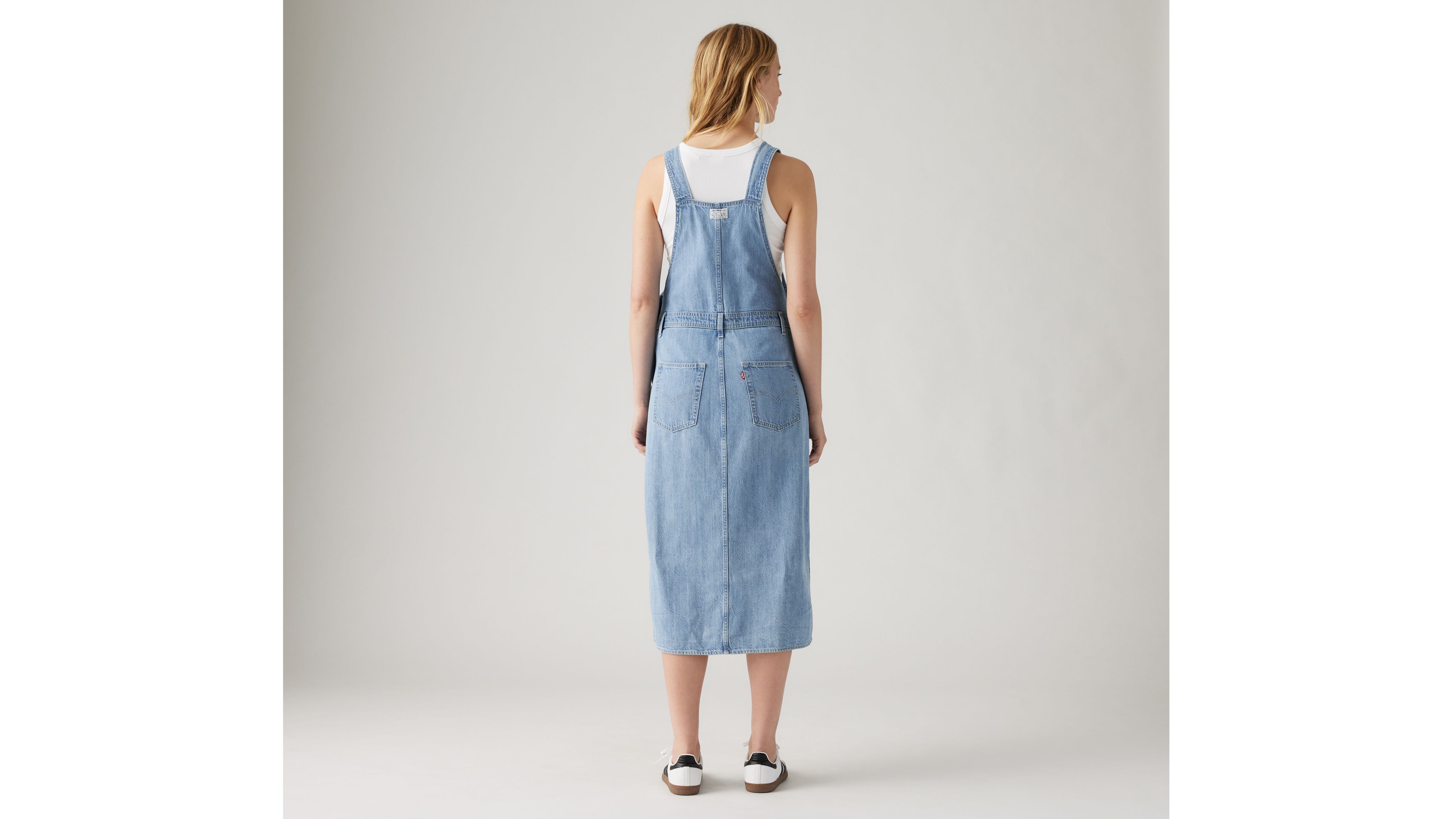 Tico Jumper Dress - Medium Wash