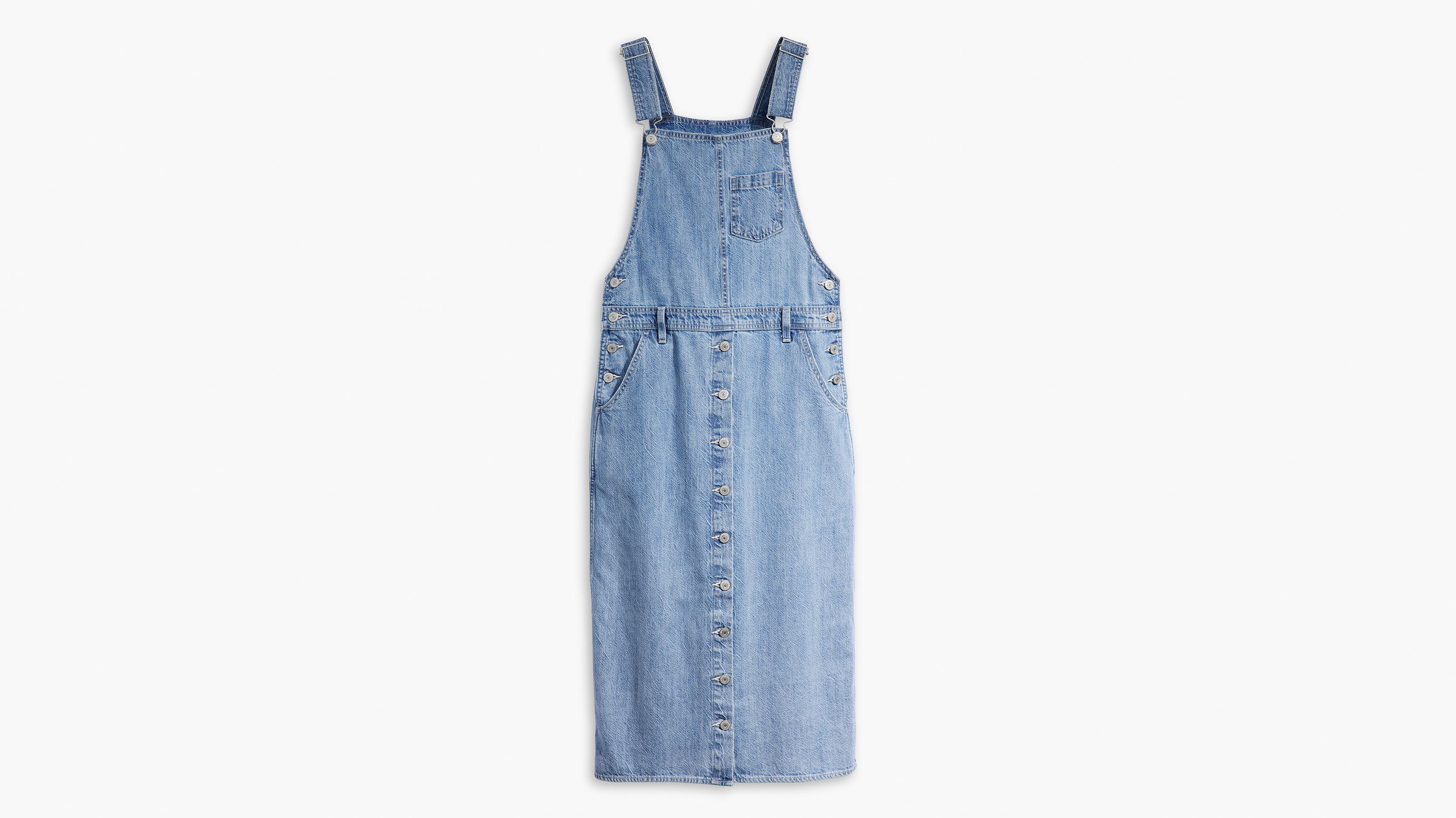 Tico Jumper Dress - Medium Wash