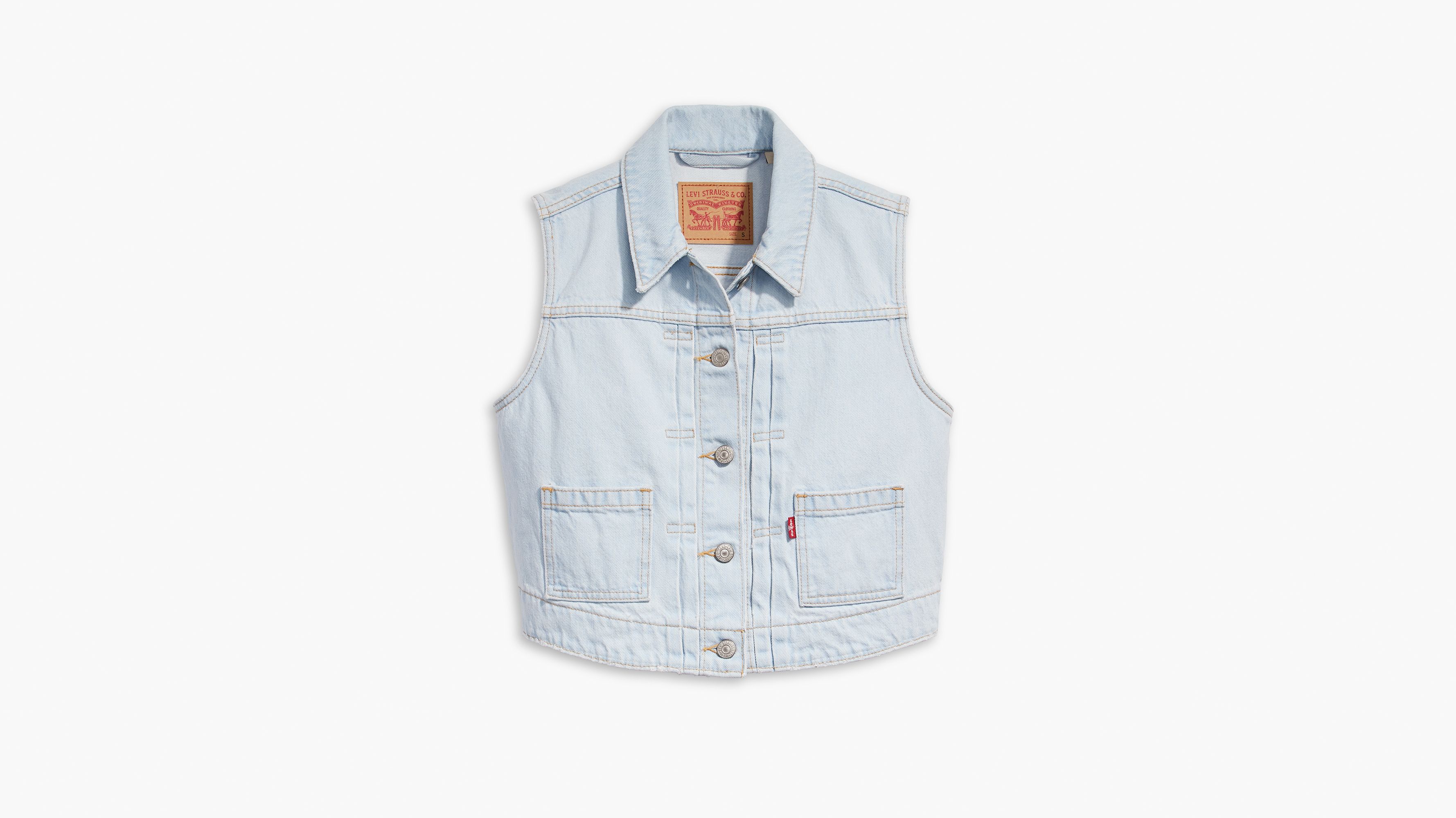 Levi's drawstring utility vest best sale