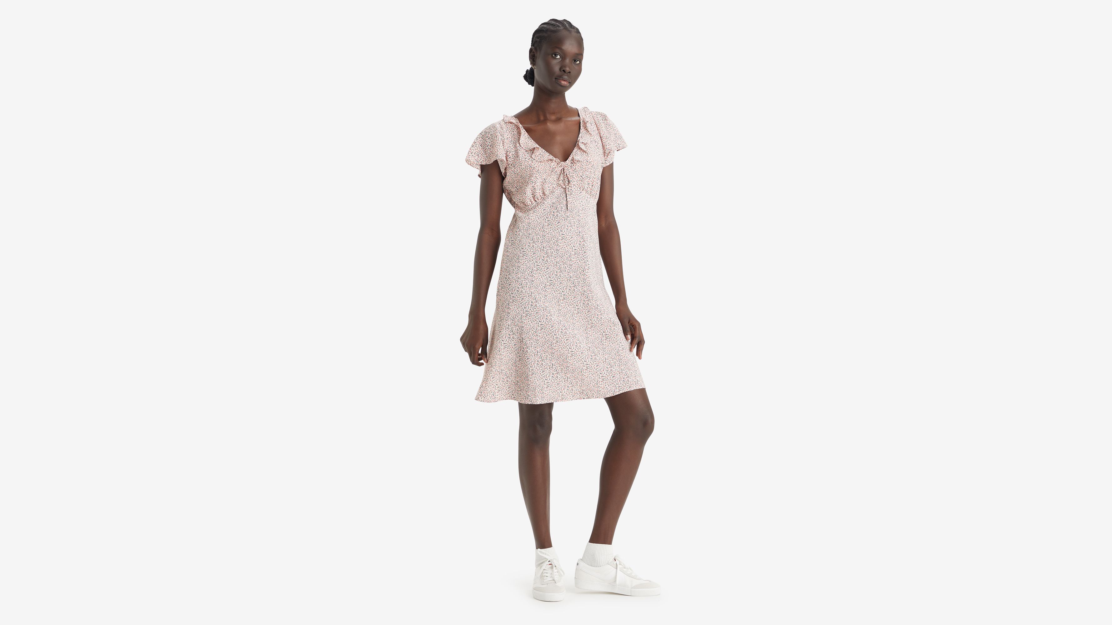 Mylene Minikleid - Rosa | Levi Salute◆26G◆P-アップブラ&ノーマルショーツＬサイズ♥