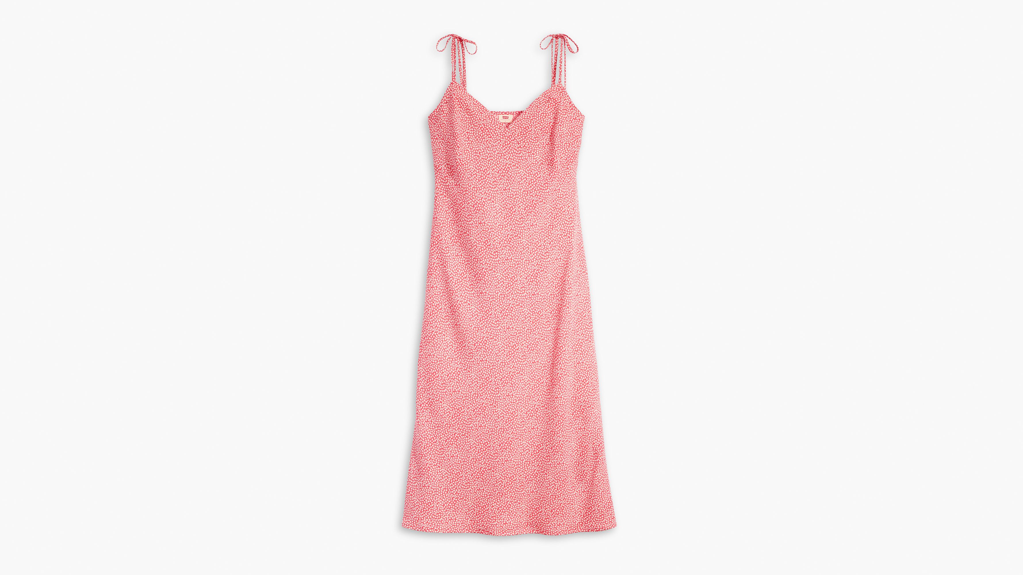 Rena Midi Dress - Red | Levi