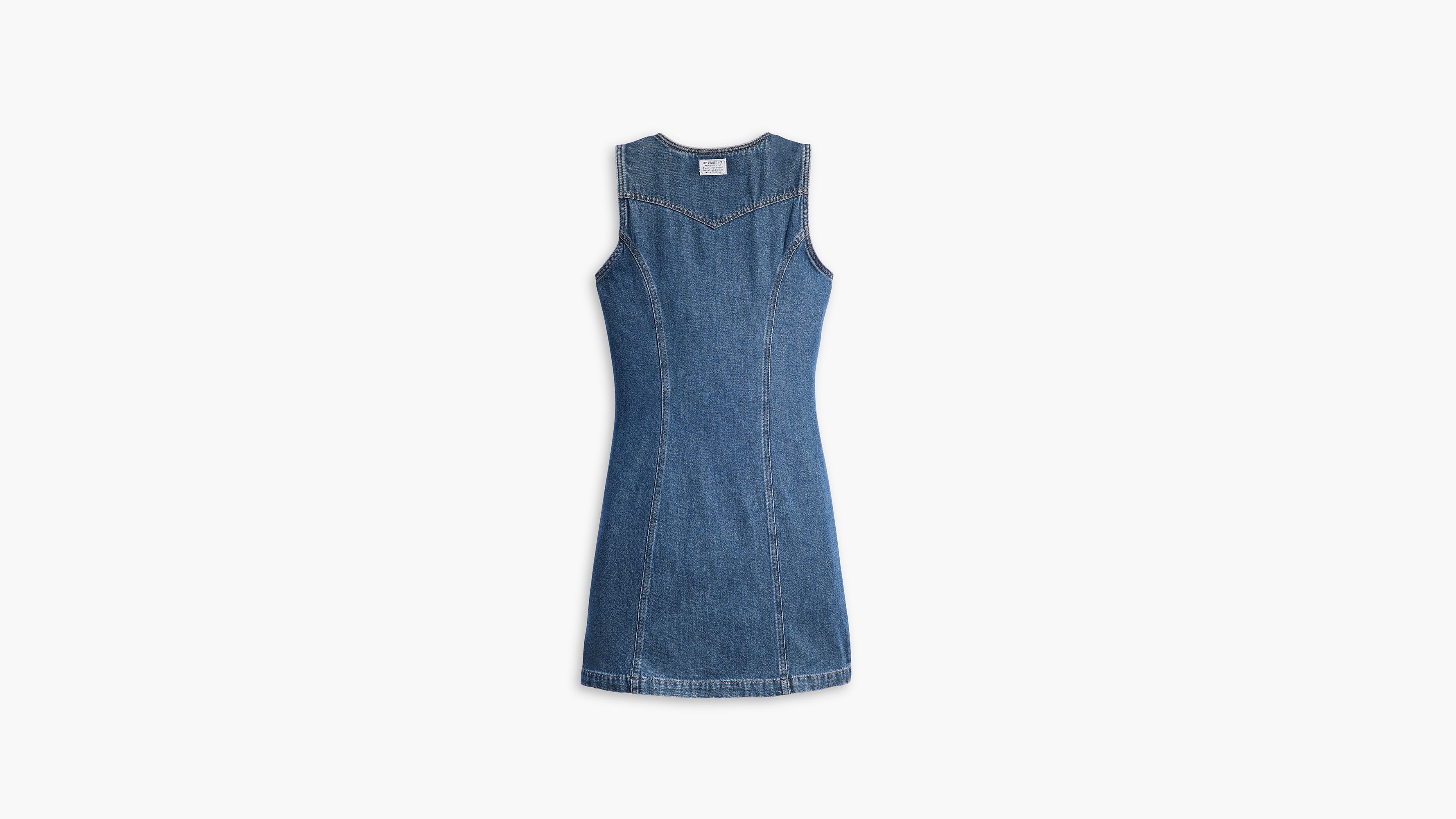 Thora Denim Mini Dress 6