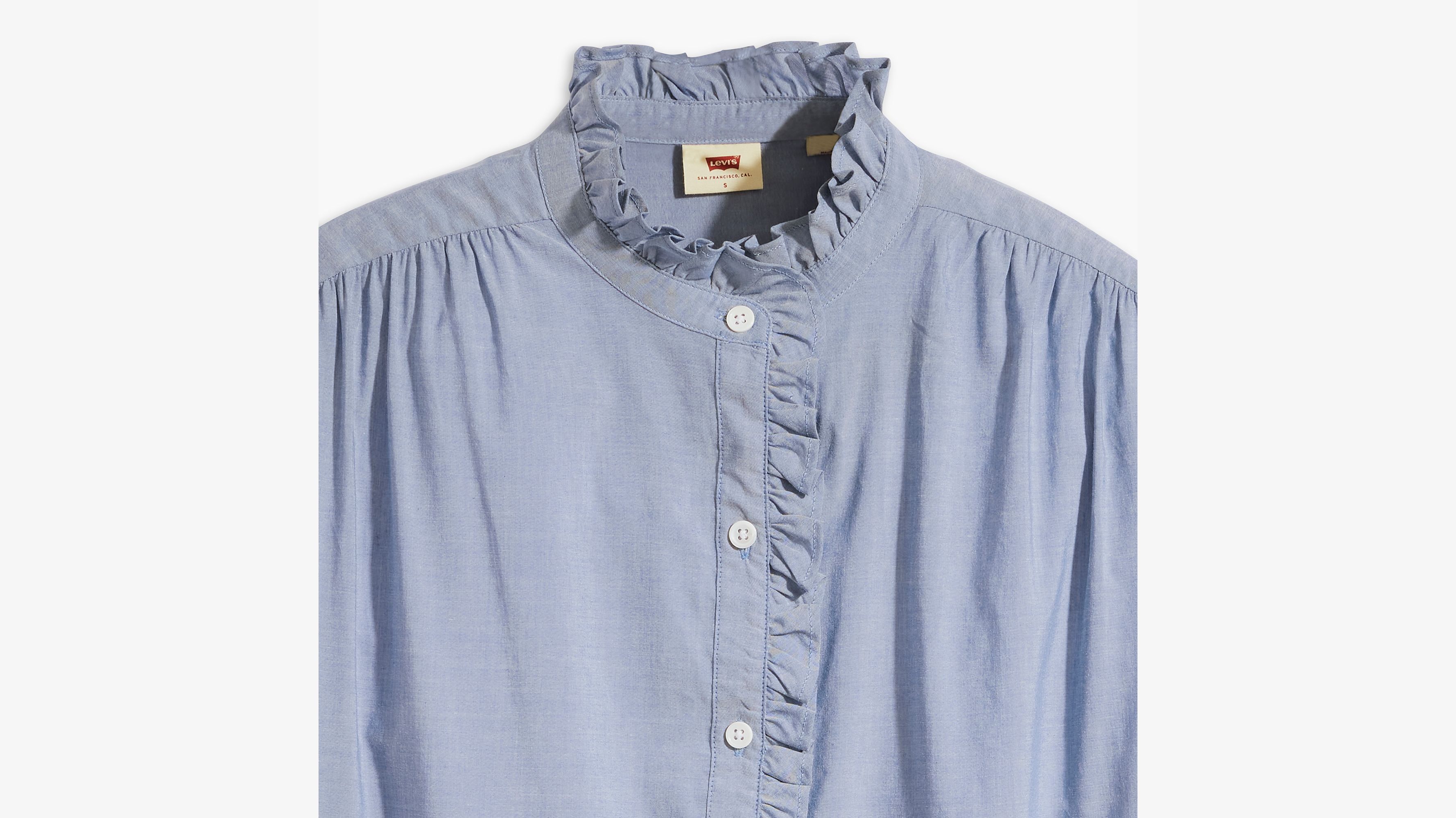 Karly Lightweight Blouse - Blue | Levi's® ES