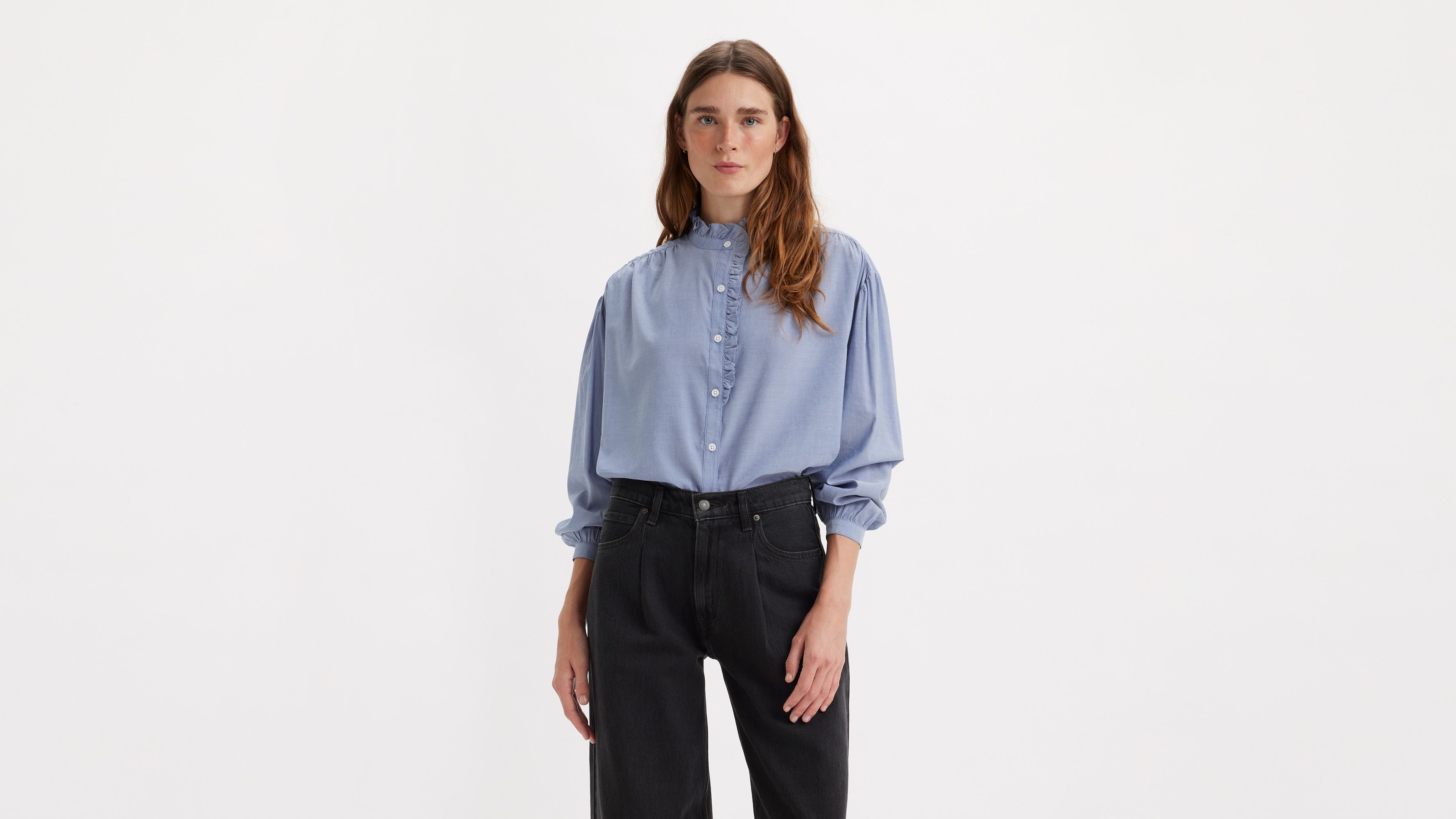 Karly Lightweight Blouse - Blue | Levi's® ES