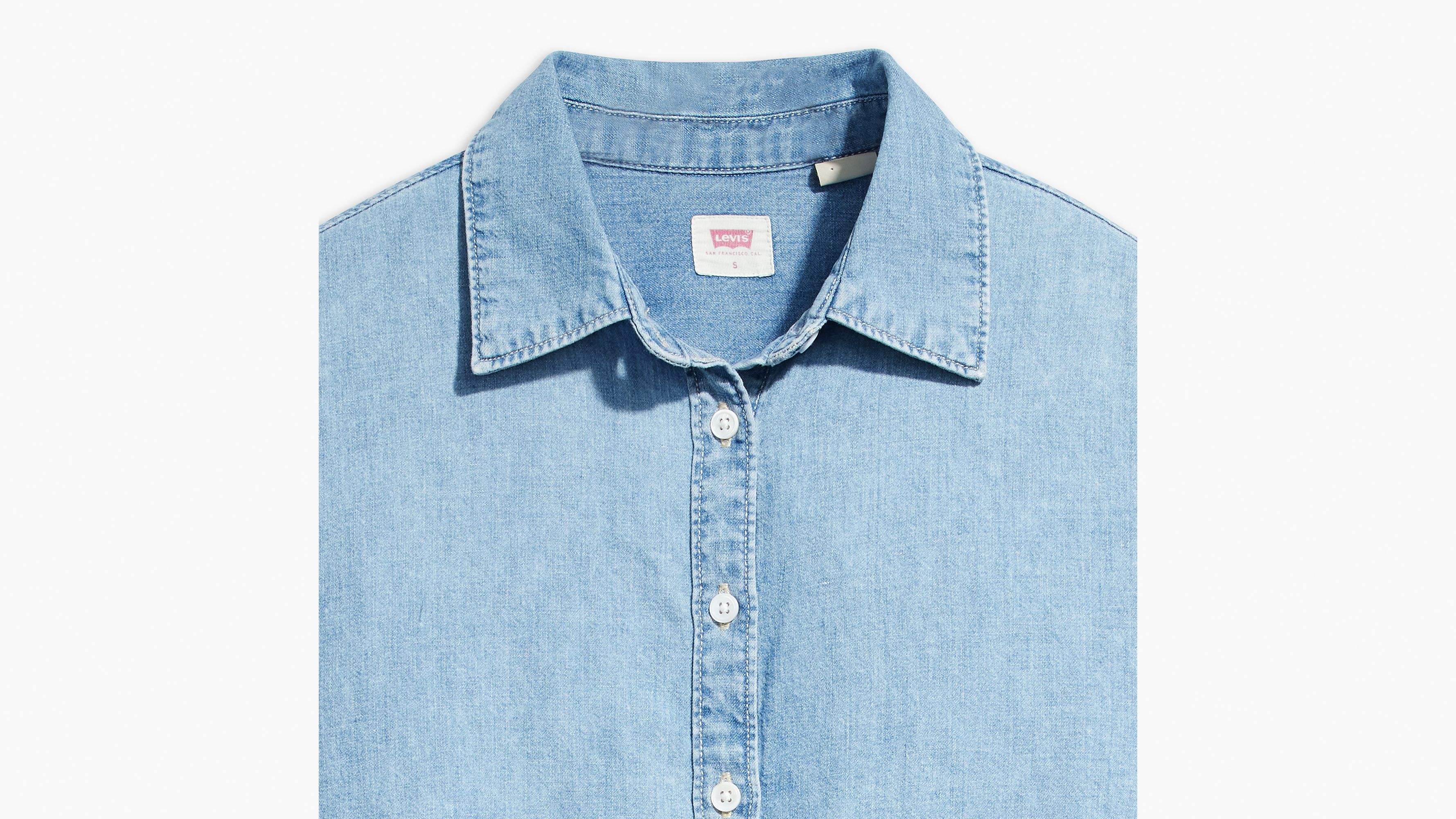 Odessa Long Sleeve Lightweight Shirt - Blue | Levi's® AT