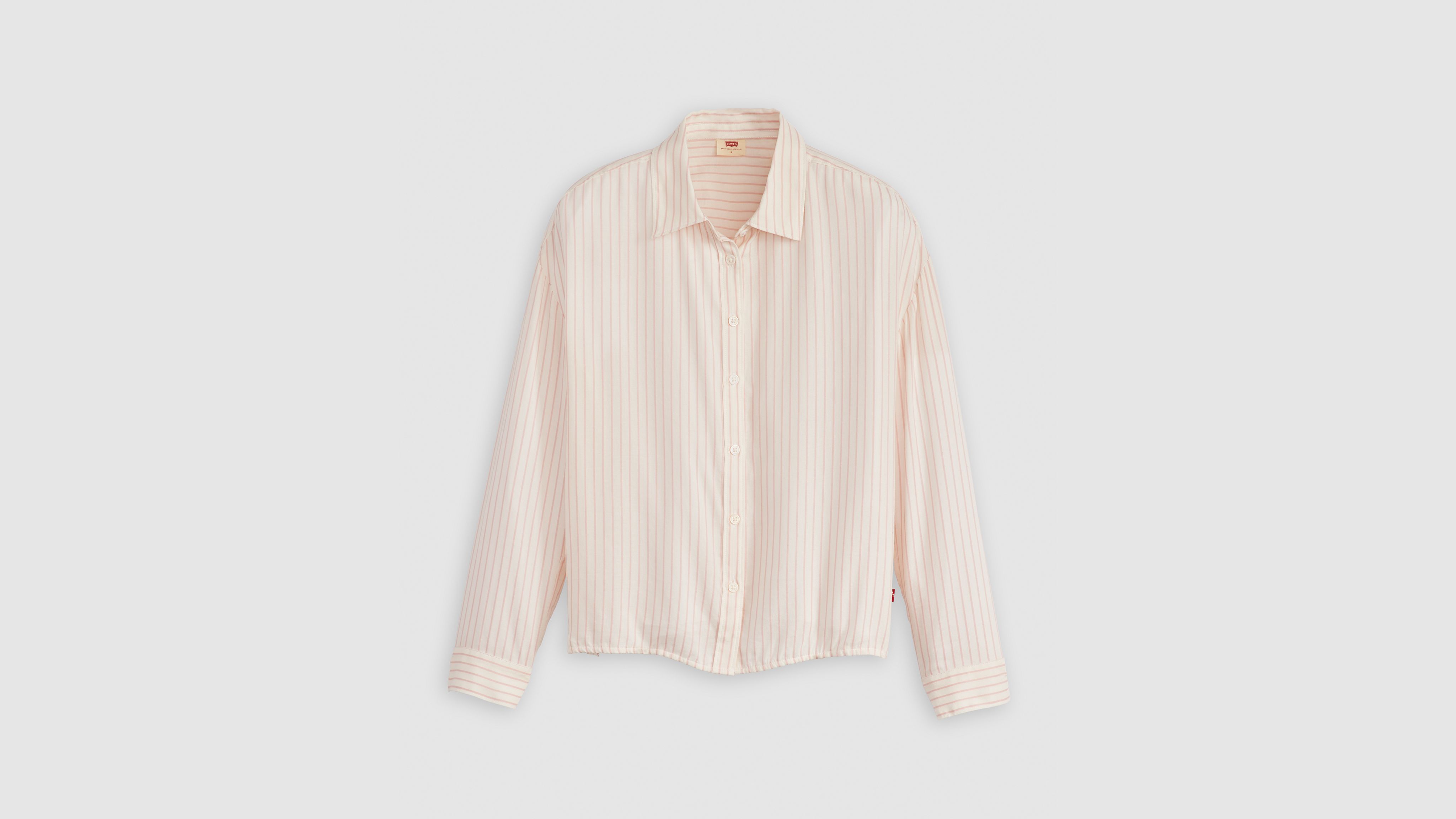 Shop Levi's Odessa Long Sleeve Shirt In Pale Mauve