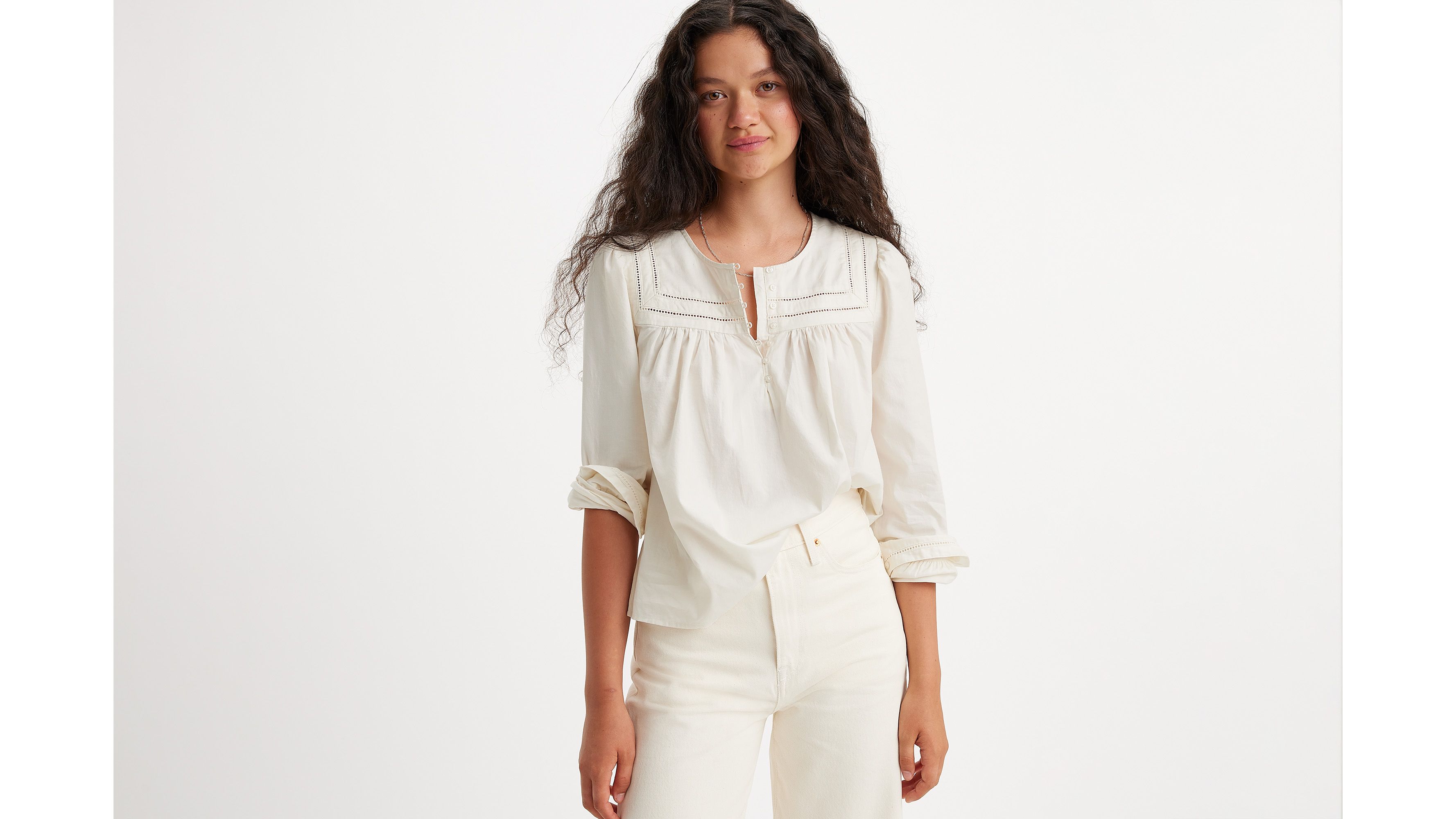 Mietra Blouse - White | Levi's® US