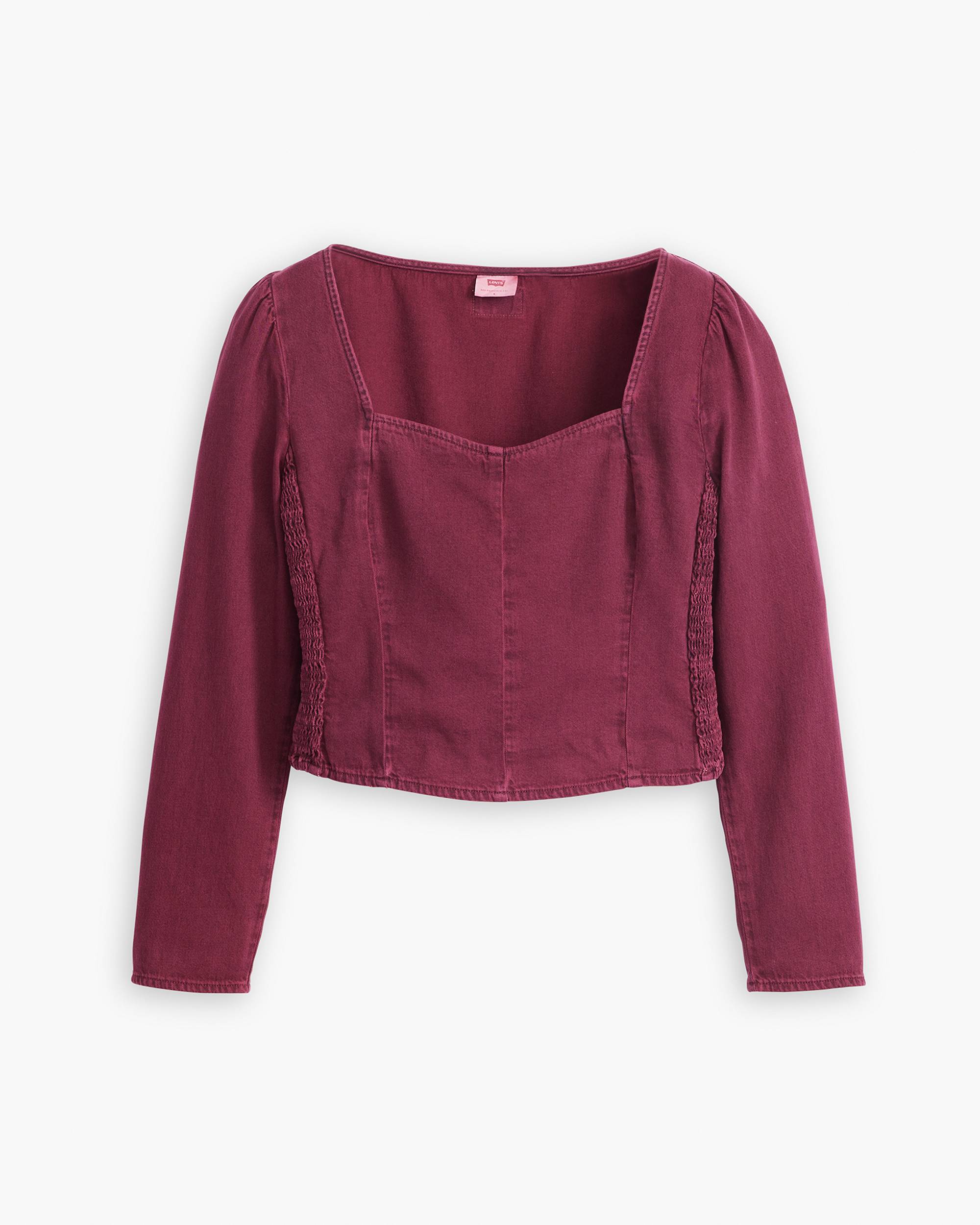 Ophelia Corset Blouse - Red | Levi's® US Ophelia Corset Blouse - Red | Levi's® US