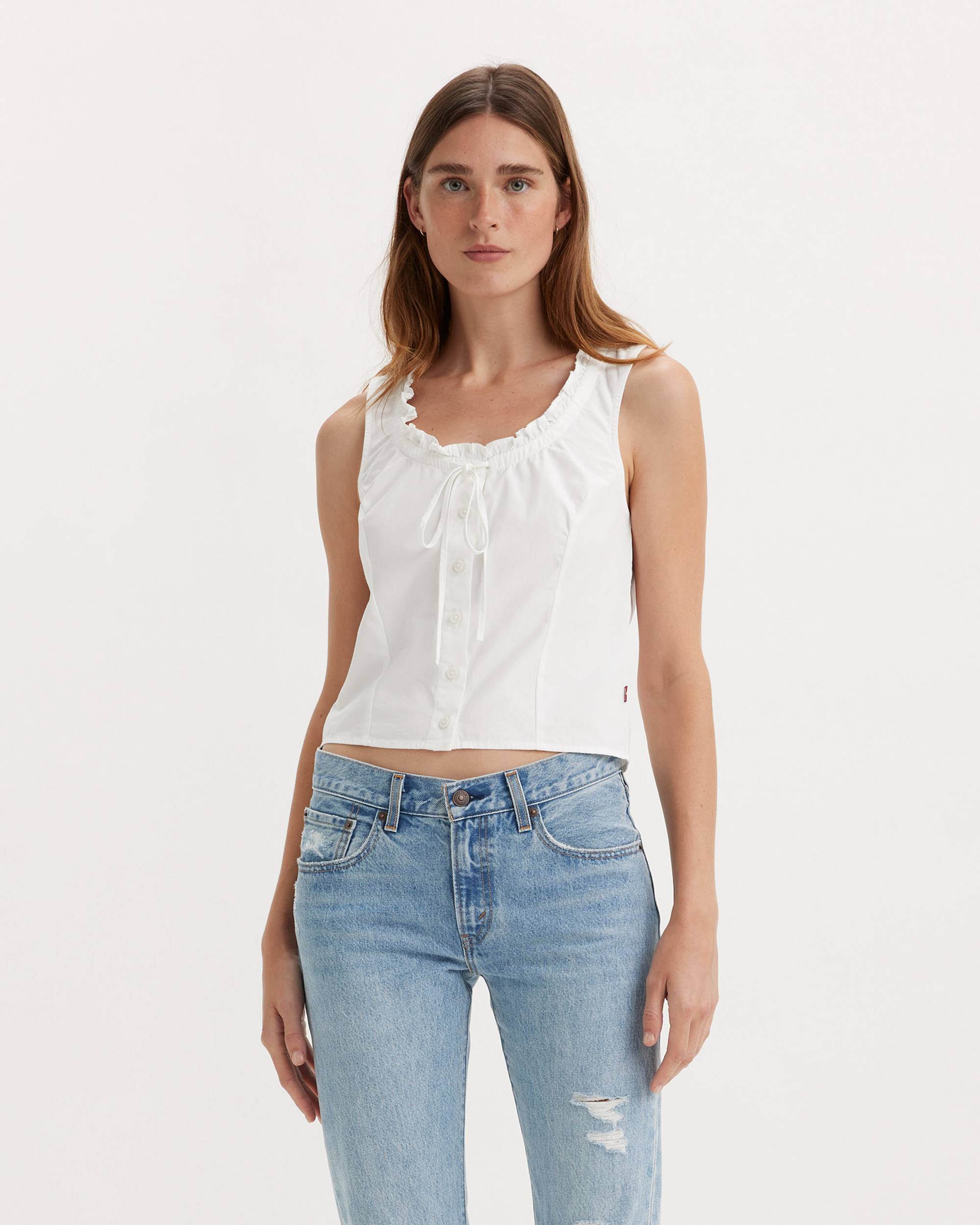 Shane Tank Top - White | Levi's® US Shane Tank Top - White | Levi's® US