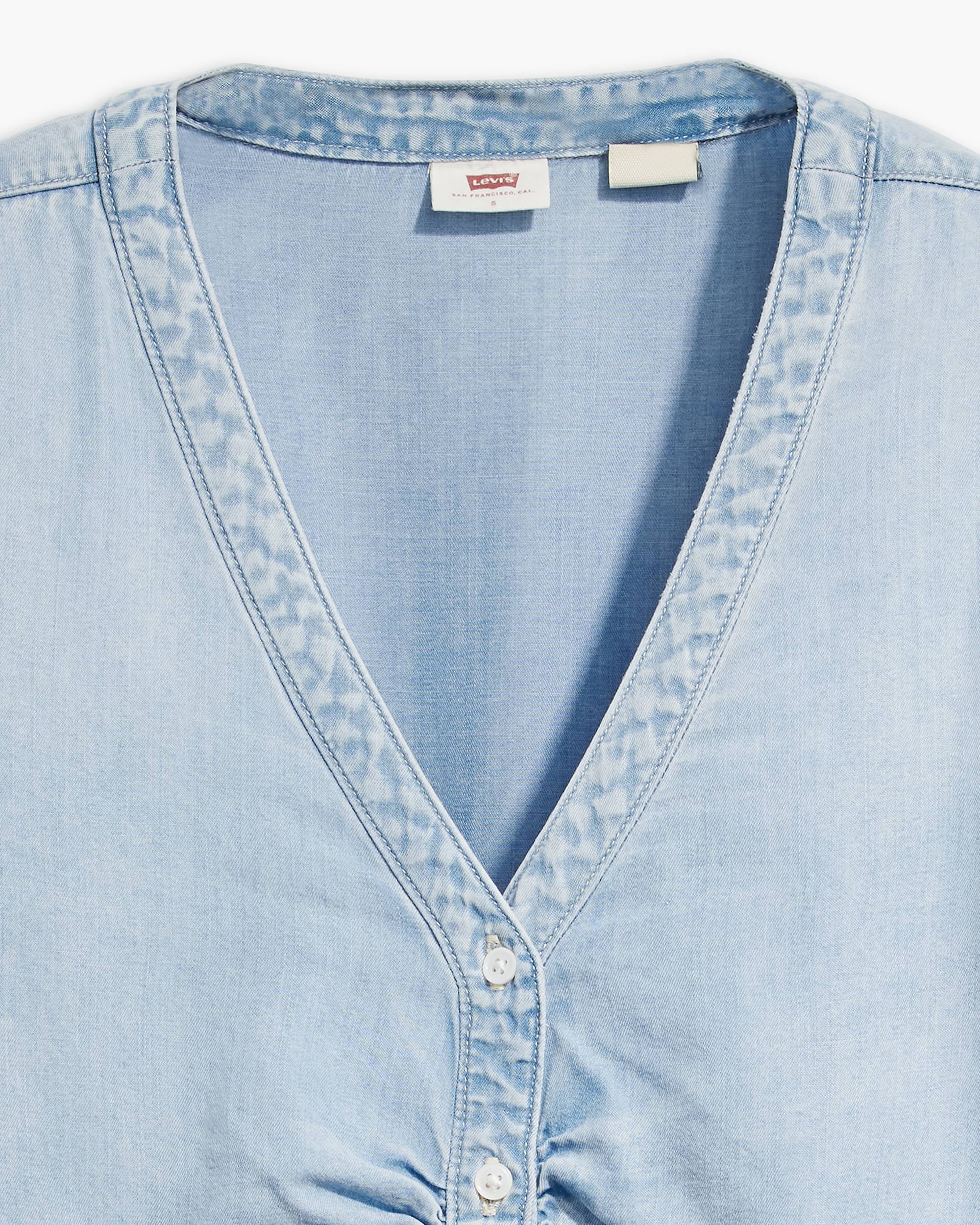 Zenda Long Sleeve Blouse - Light Wash | Levi's® US Zenda Long Sleeve Blouse - Light Wash | Levi's® US