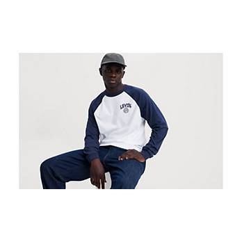 Long Sleeve Graphic Raglan T-shirt - White | Levi's® US