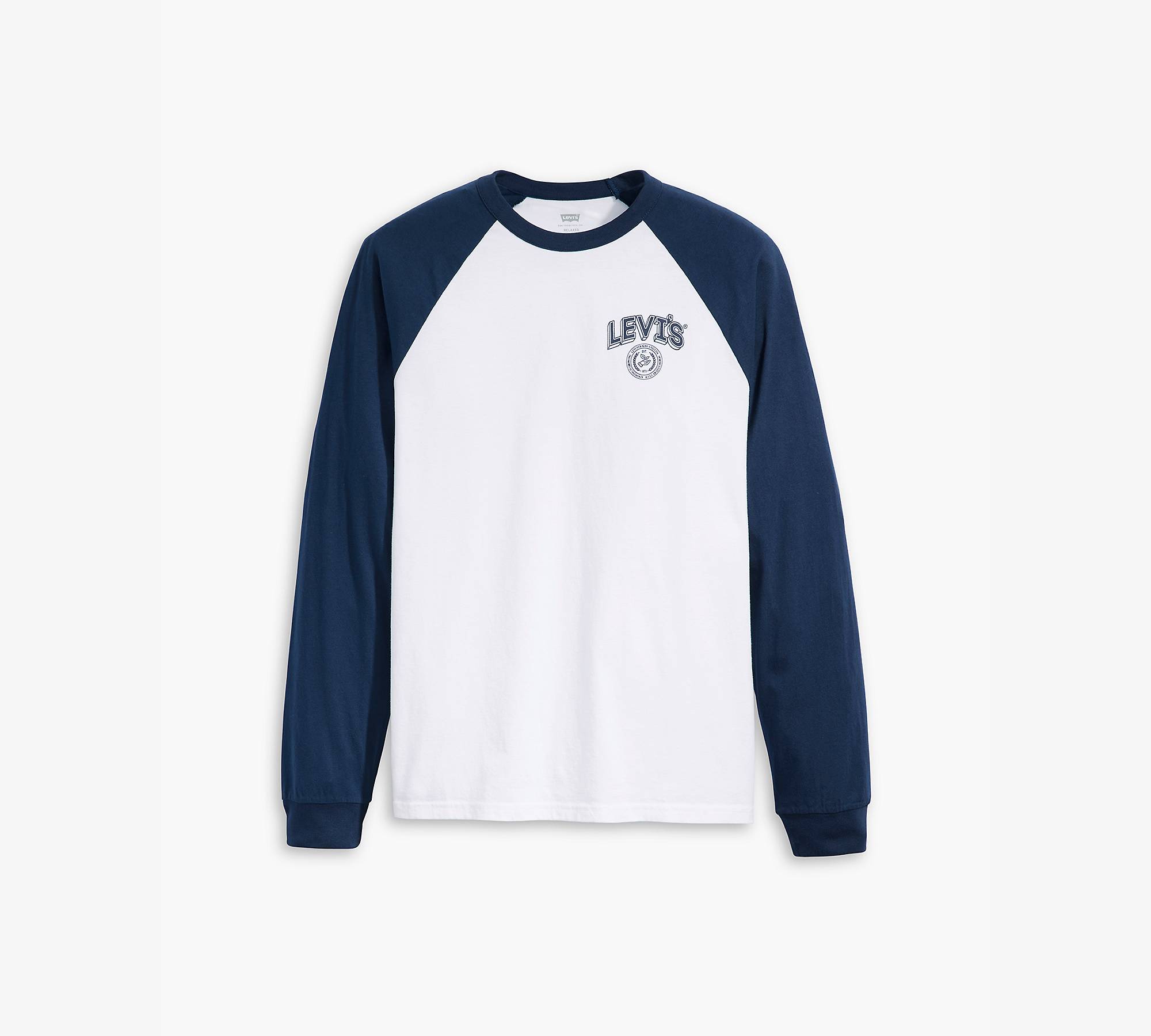 Long Sleeve Graphic Raglan T-shirt - White | Levi's® US