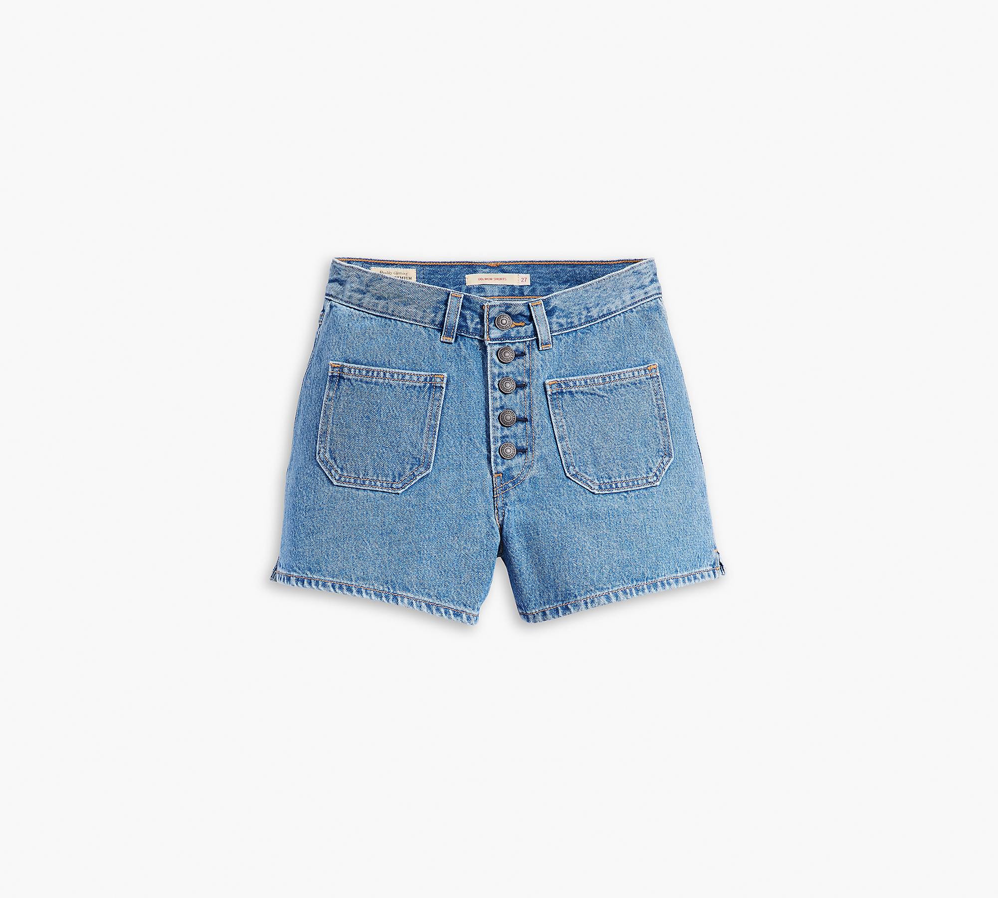 80s Mom Patch Pocket Women's Shorts - Medium Wash | Levi's® US