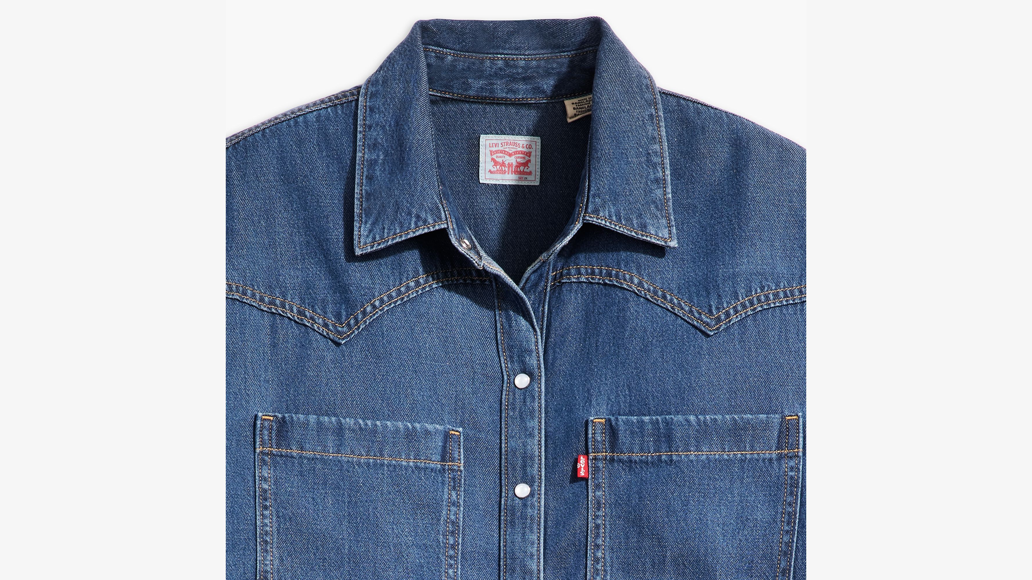 Levis cone cheap denim shirt