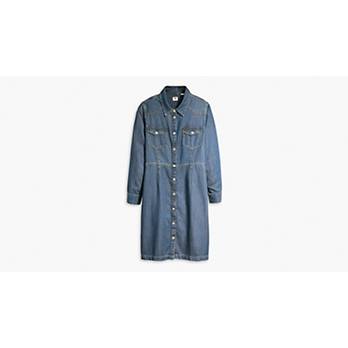 Otto Western Dress (plus Size) - Blue | Levi's® GB