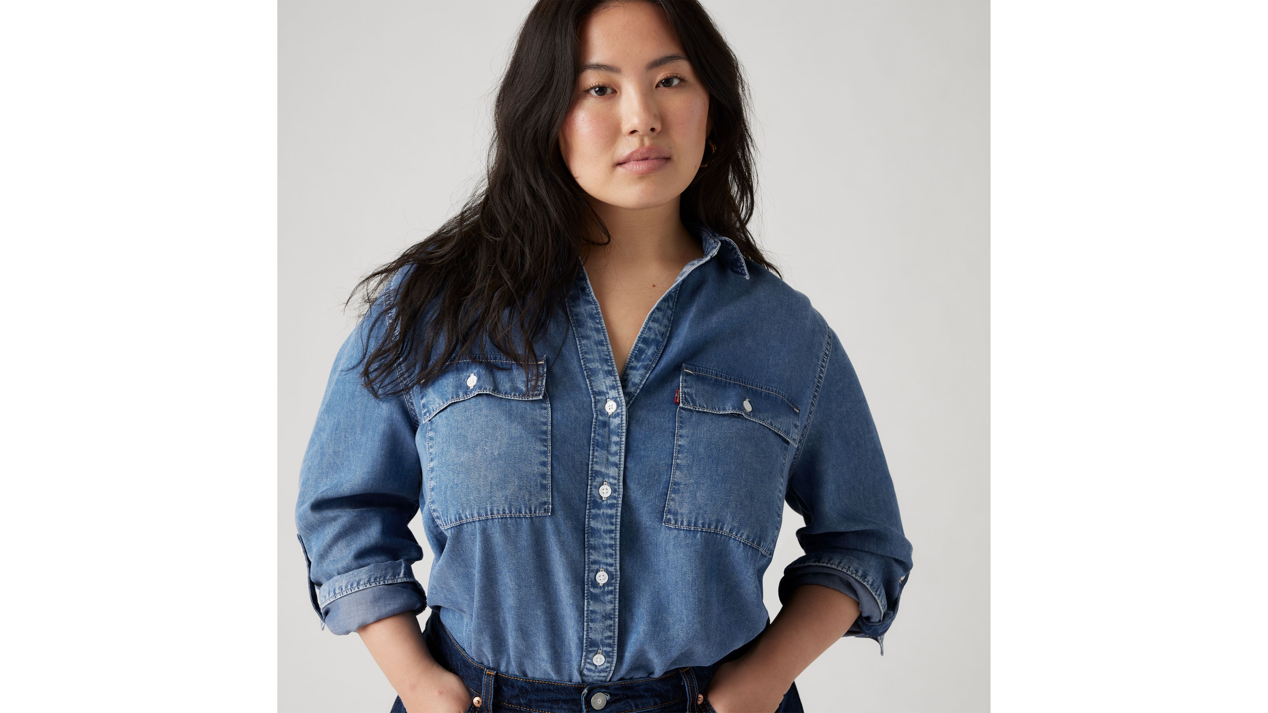 Doreen Utility Shirt (Plus Size) 4
