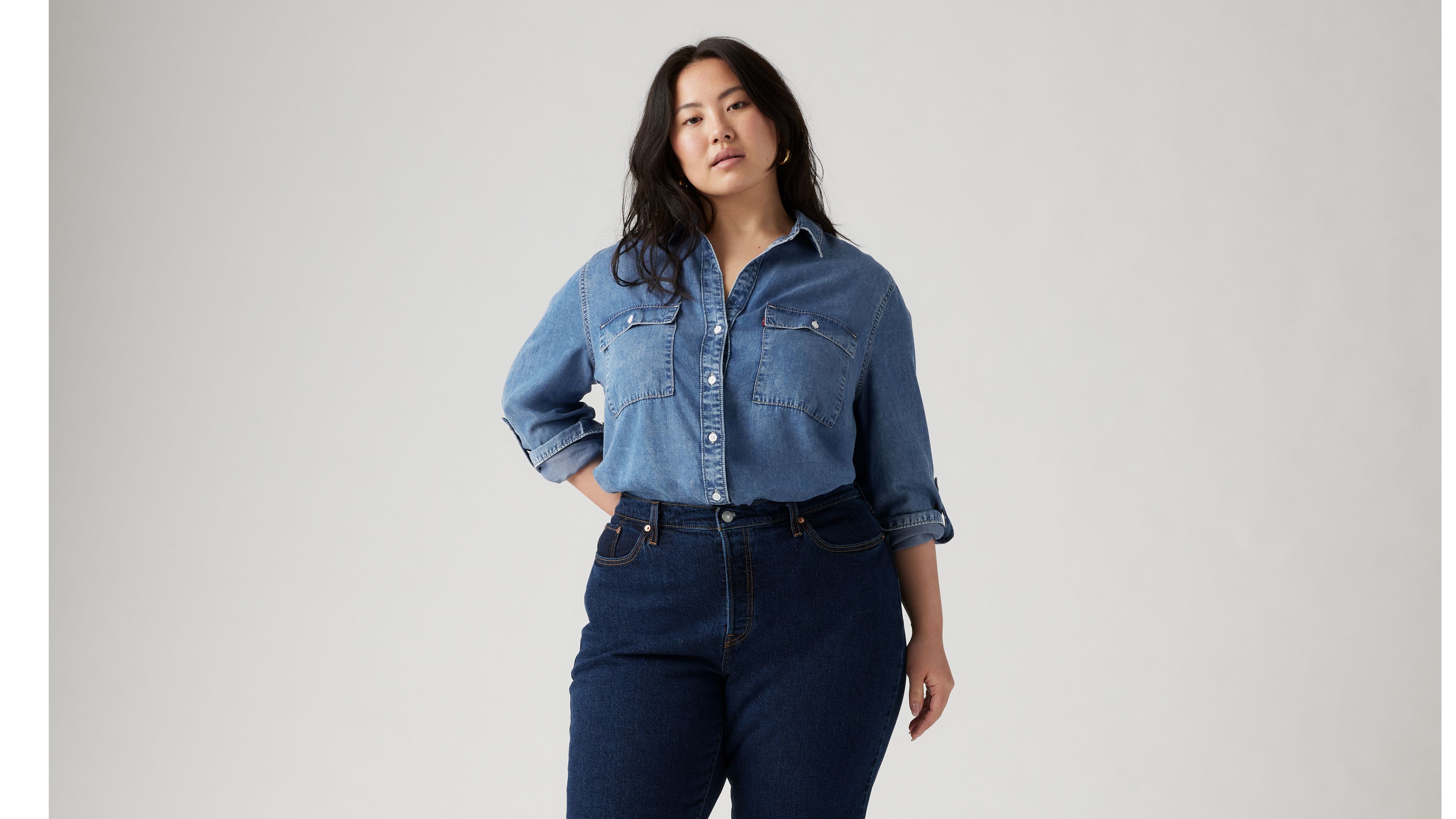 Doreen Utility Shirt (Plus Size) 2